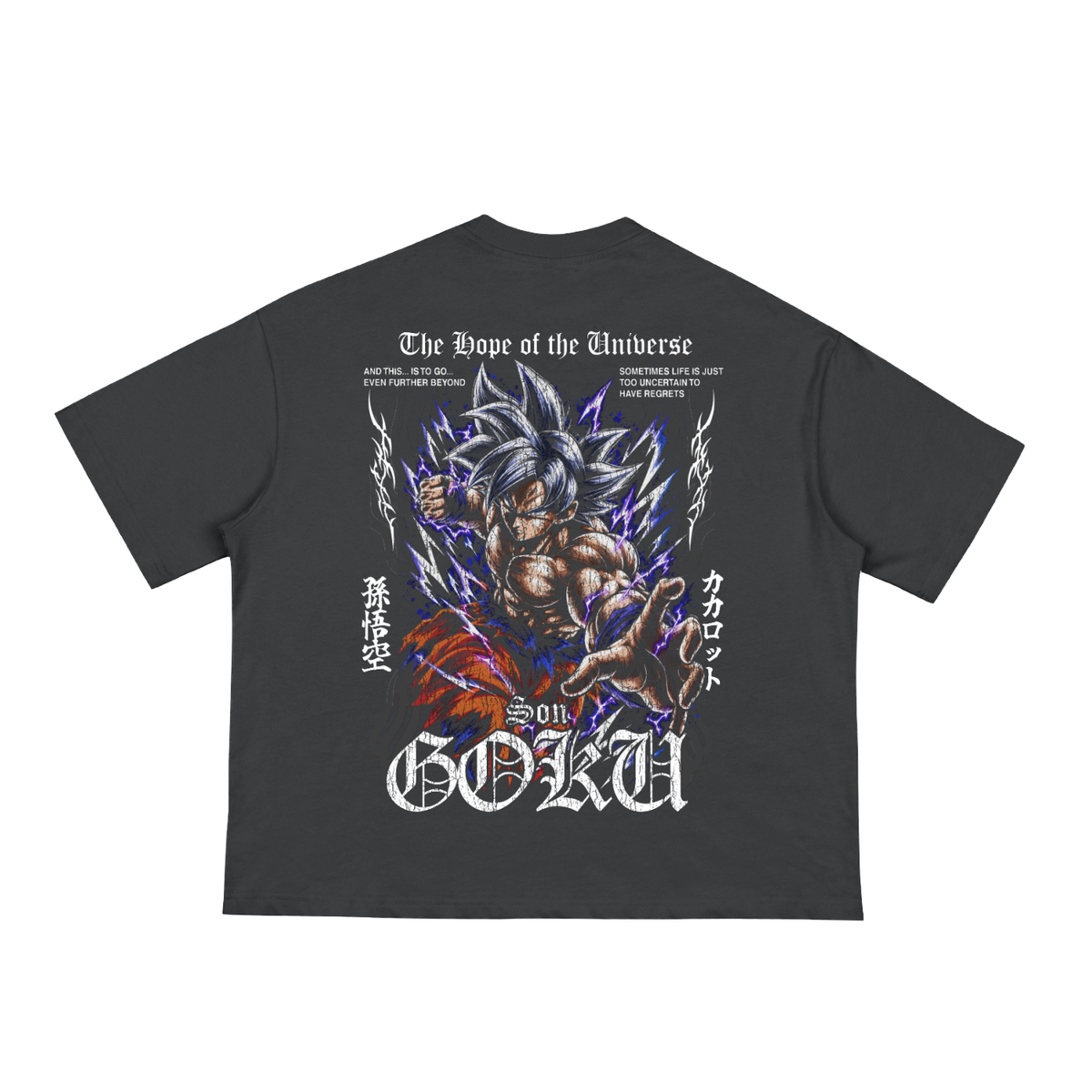 Son Goku | Classic Black Boxy Tee | DragonBallZ