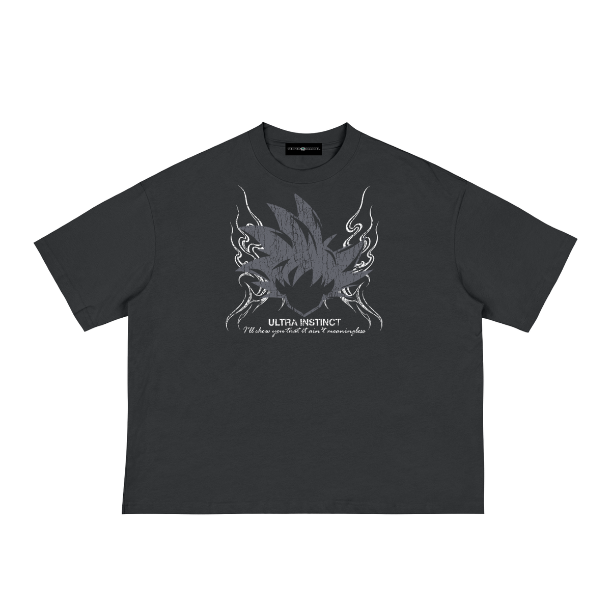 Goku Ultra Instinct | Classic Black Boxy Tee | DragonBallZ