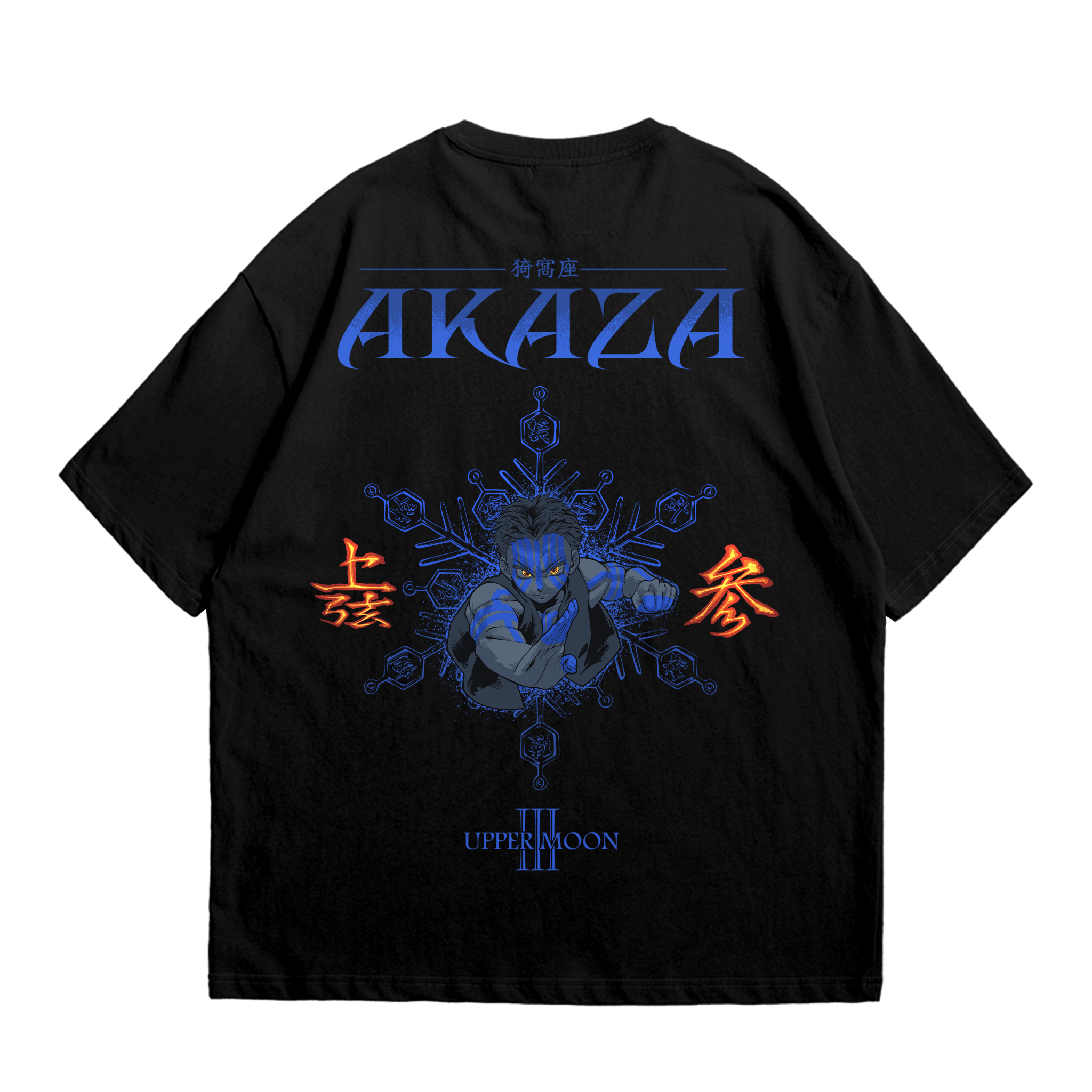 AKAZA – UPPER MOON III | 2-Sided T-Shirt anime