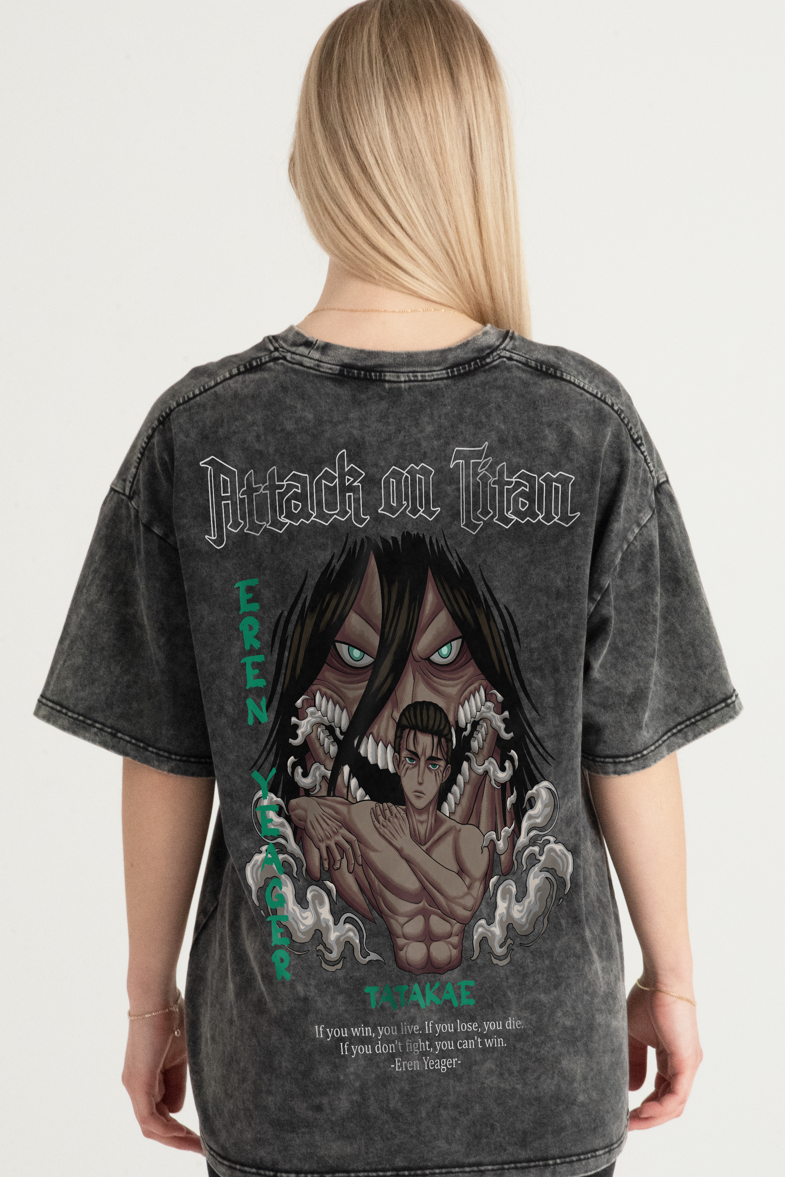 EREN YEAGER VINTAGE TEE