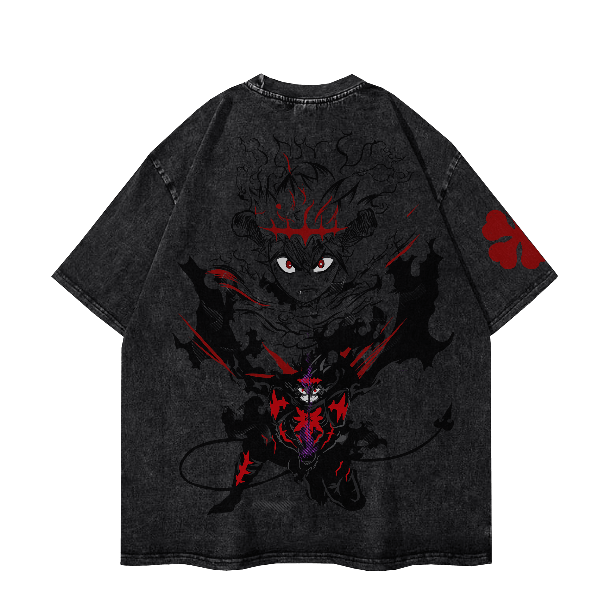 5 LEAF CLOVER - ASTA T-SHIRT anime