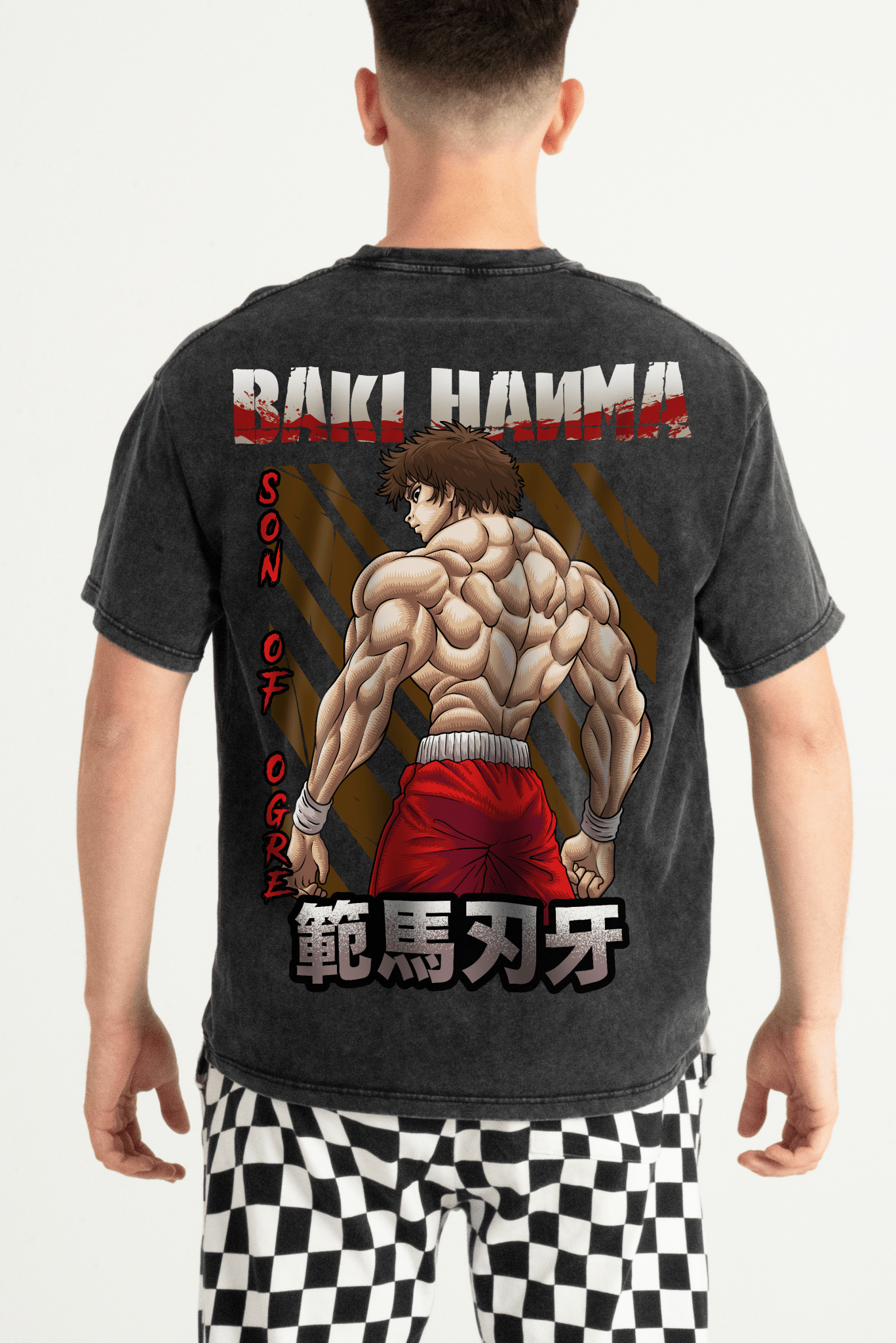 BAKI "DEMON BACK" VINTAGE TEE anime