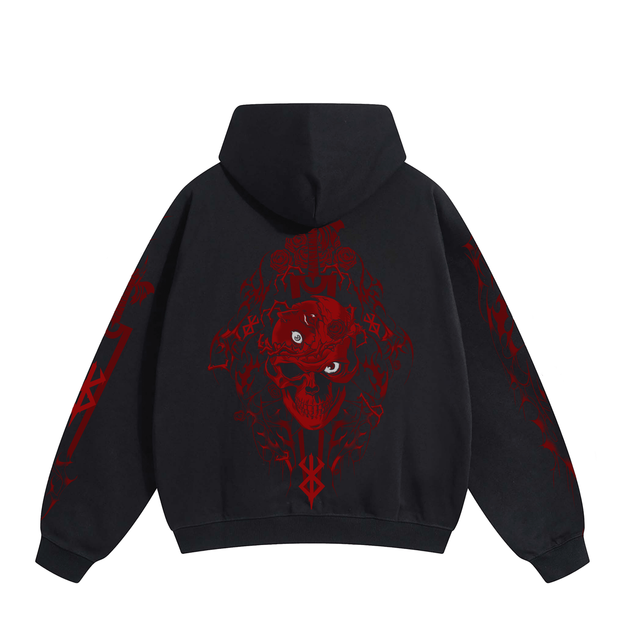 Berserk Brand of Sacrifice Guts Anime Hoodie | Yeager Apparel anime