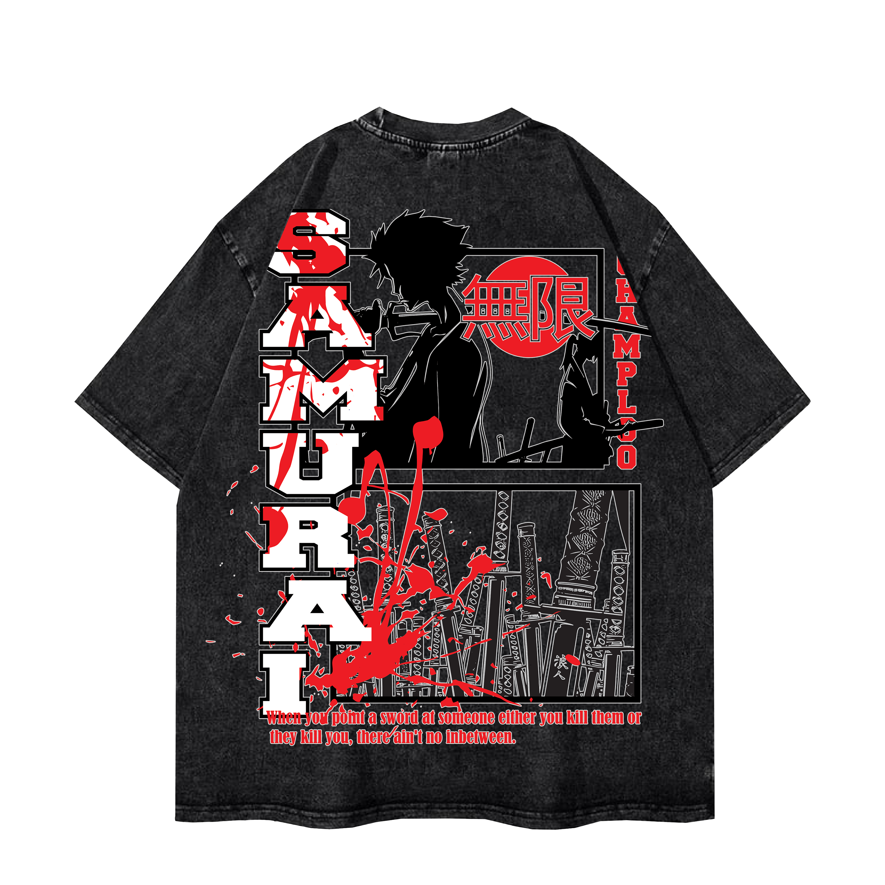 MUGEN SAMURAI CHAMPLOO VINTAGE TEE