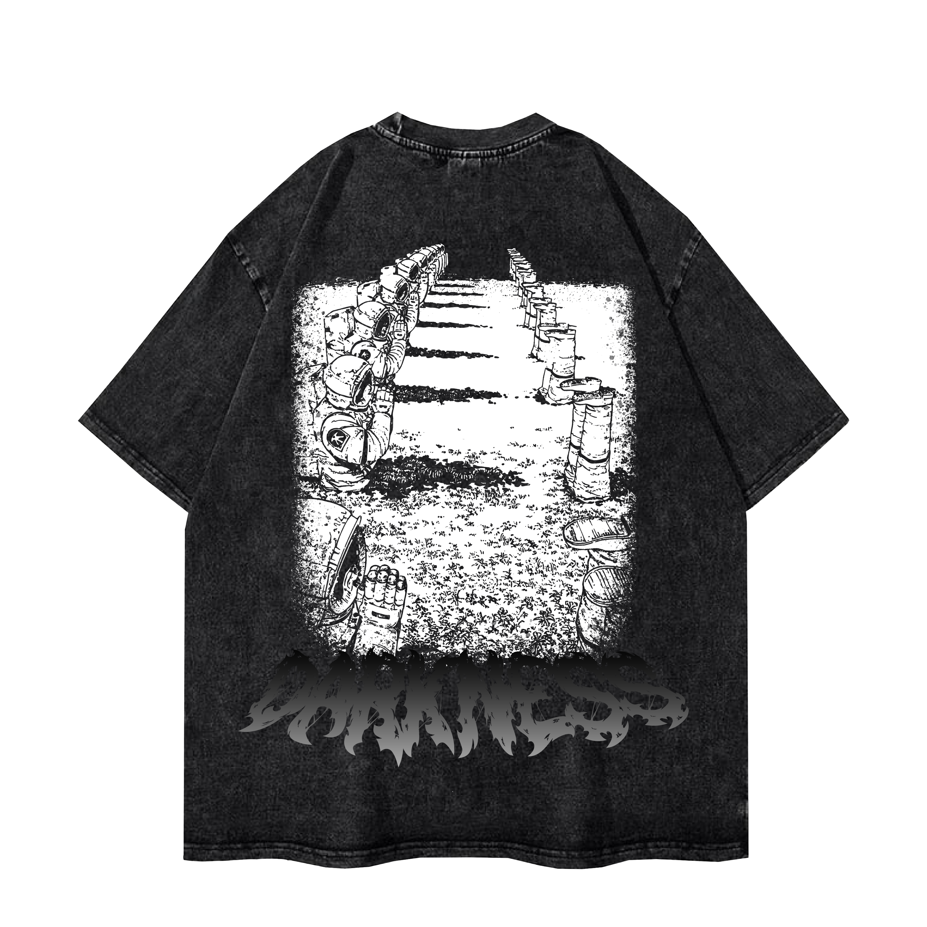 CHAINSAW MAN ASTRONAUT MANGA PANEL TEE