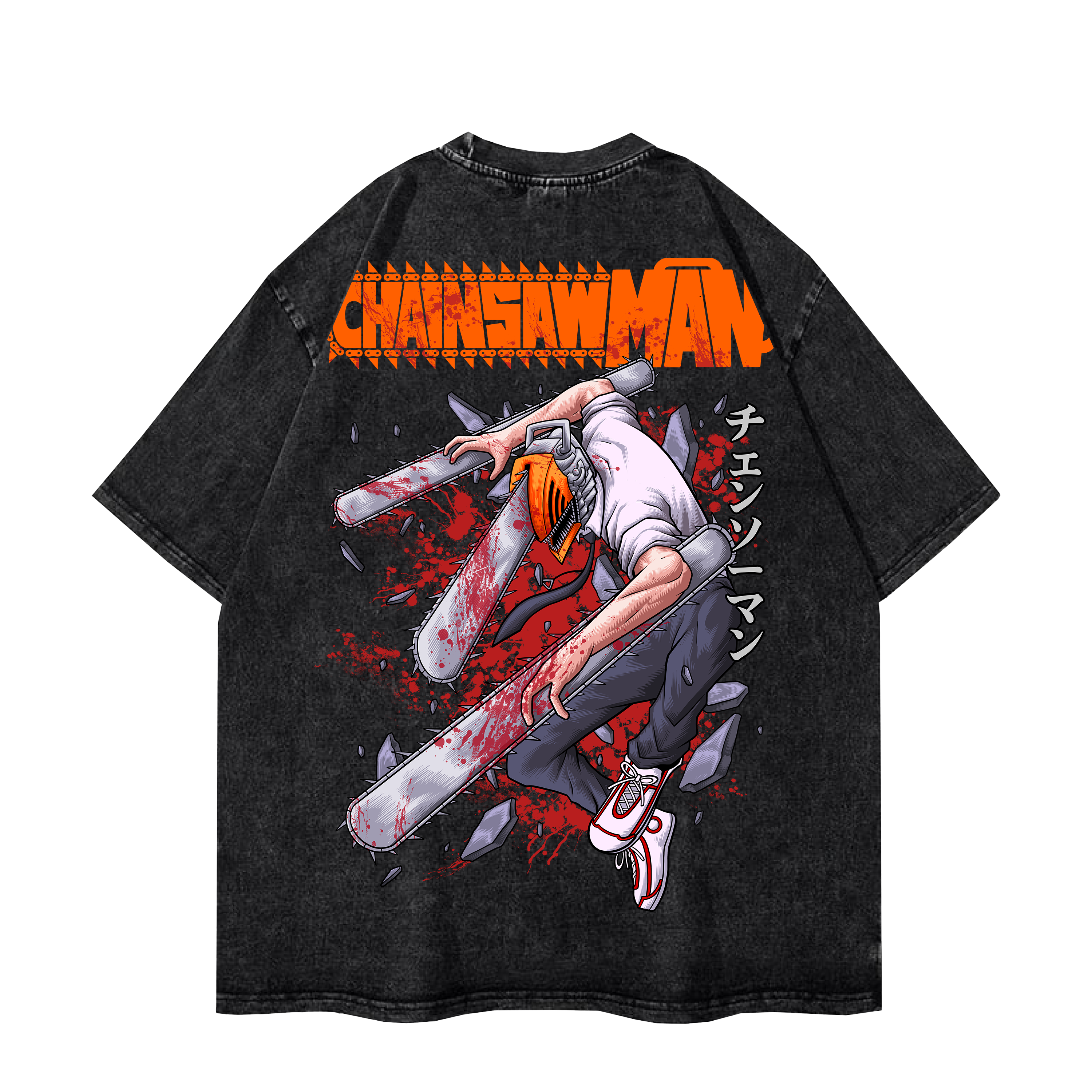 CHAINSAW MAN VINTAGE TEE
