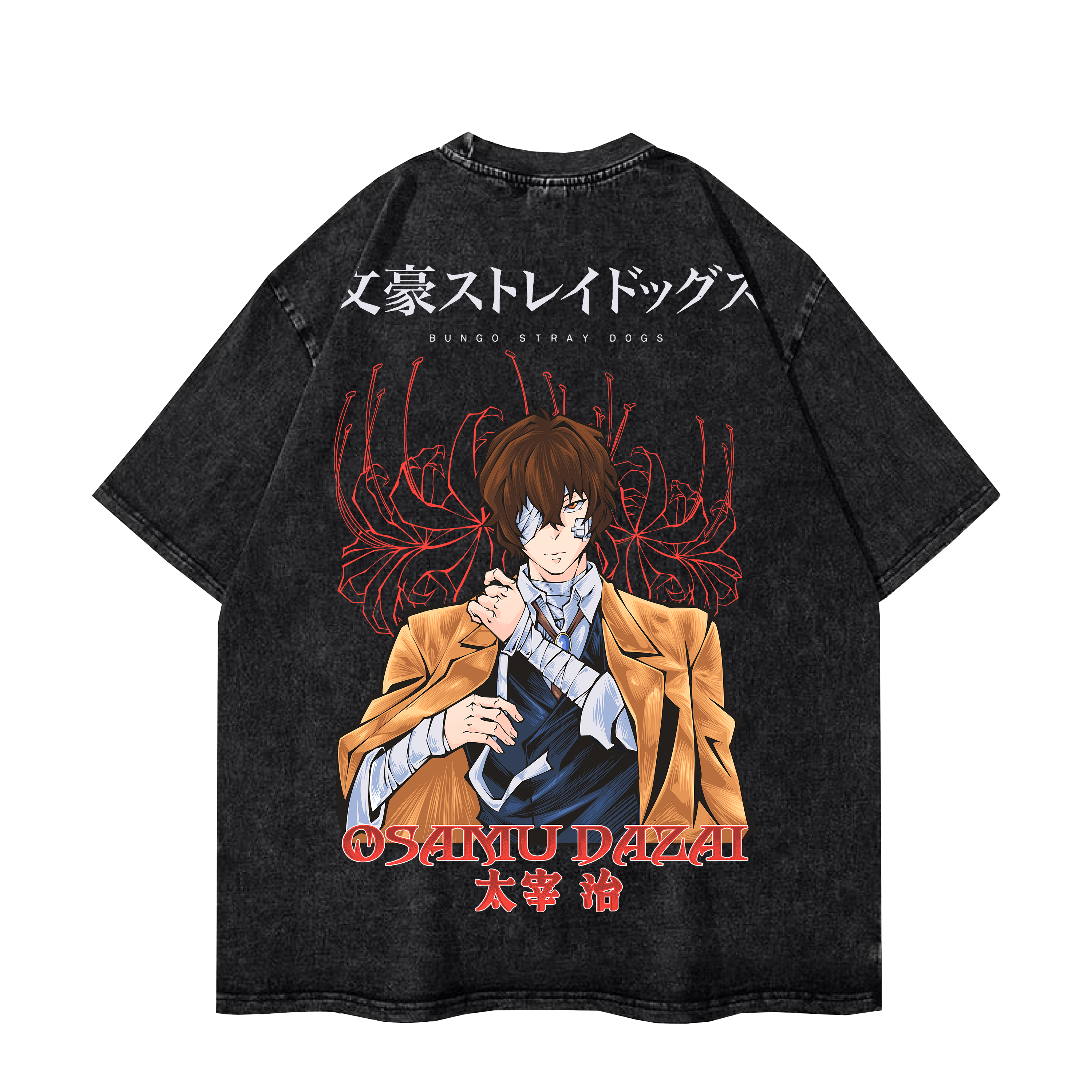 DAZAI VINTAGE TEE - BLACK