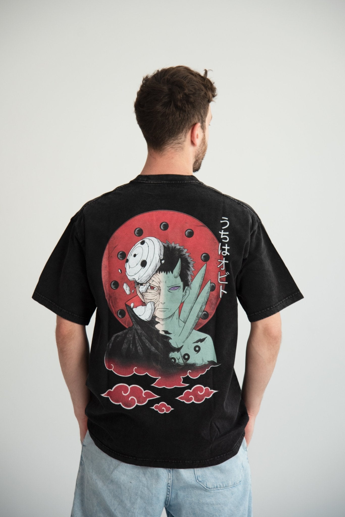 NARUTO OBITO UCHIHA VINTAGE TEE anime