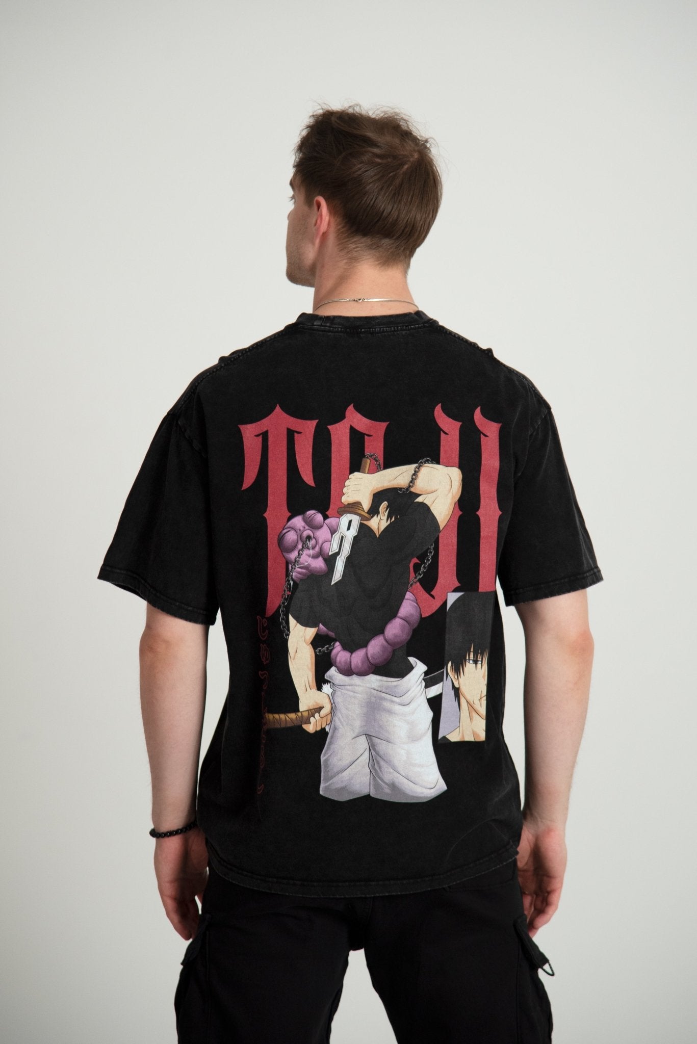 Jujutsu Kaisen Toji Fushiguro Vintage Tee | Yeager Apparel anime