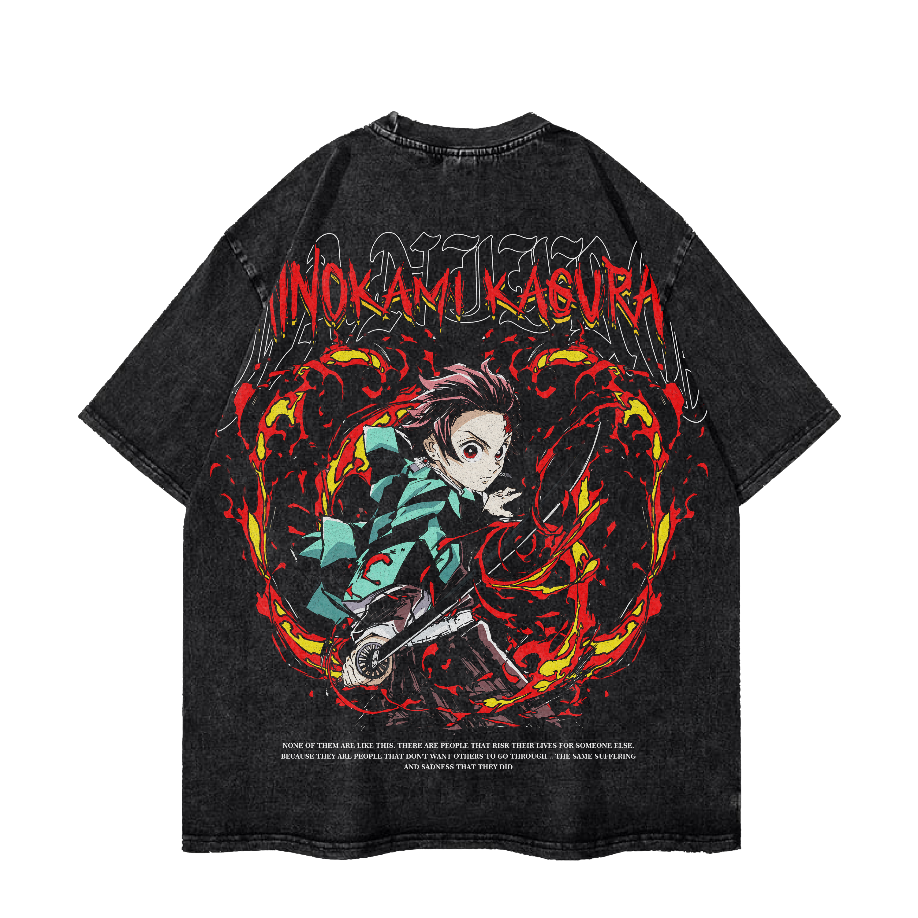 TANJIRO HINOKAMI VINTAGE TEE