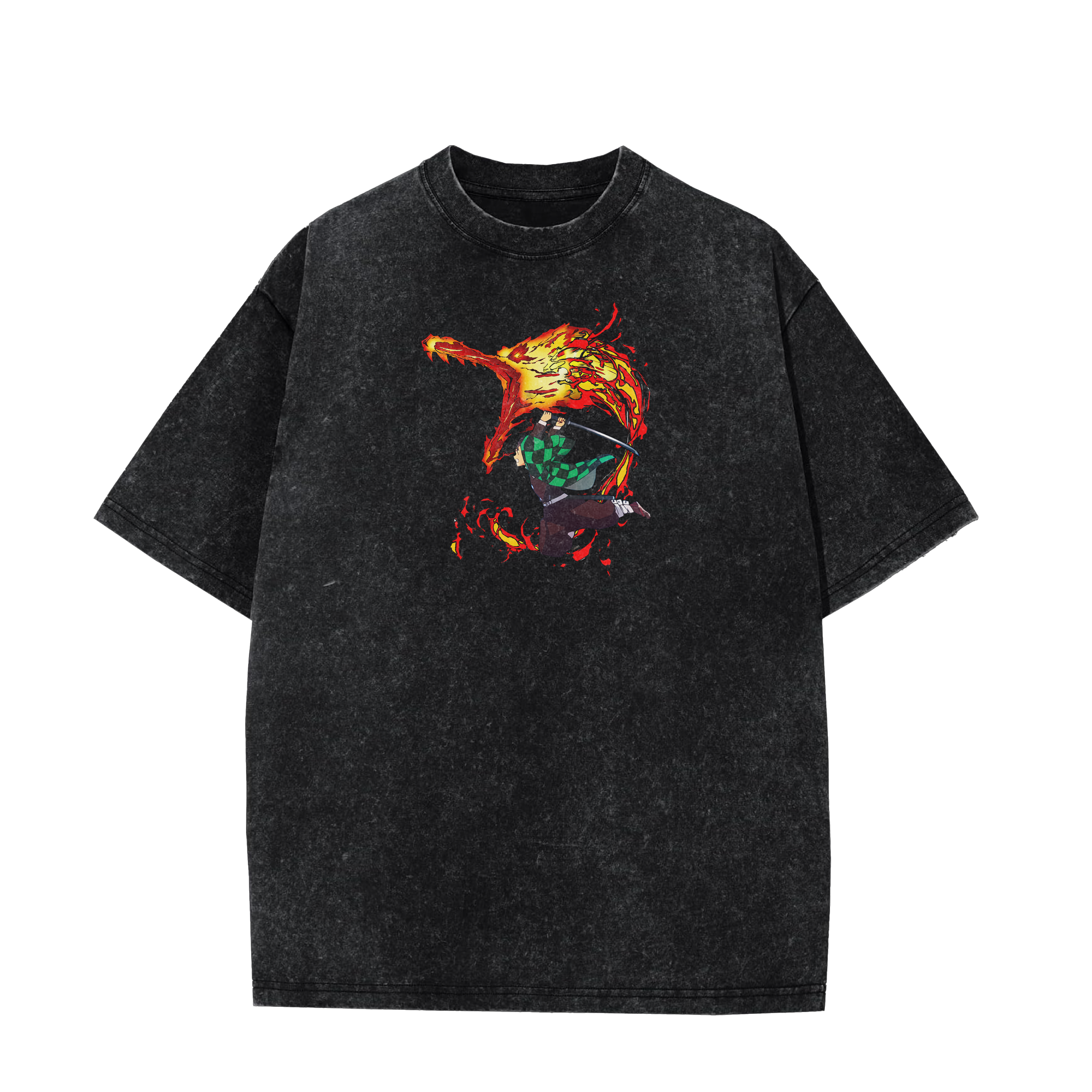 TANJIRO HINOKAMI VINTAGE TEE