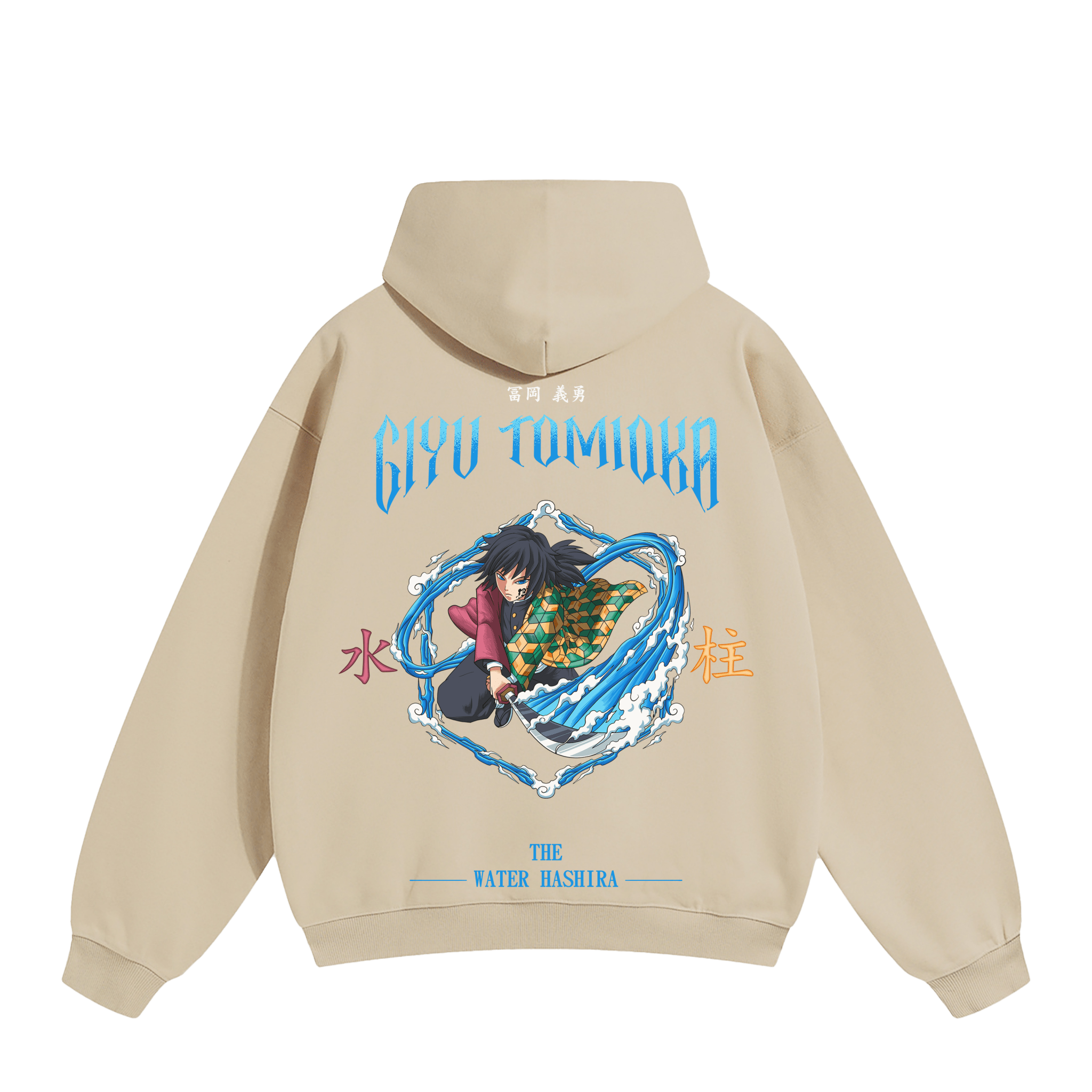 GIYU - THE WATER HASHIRA HOODIE anime