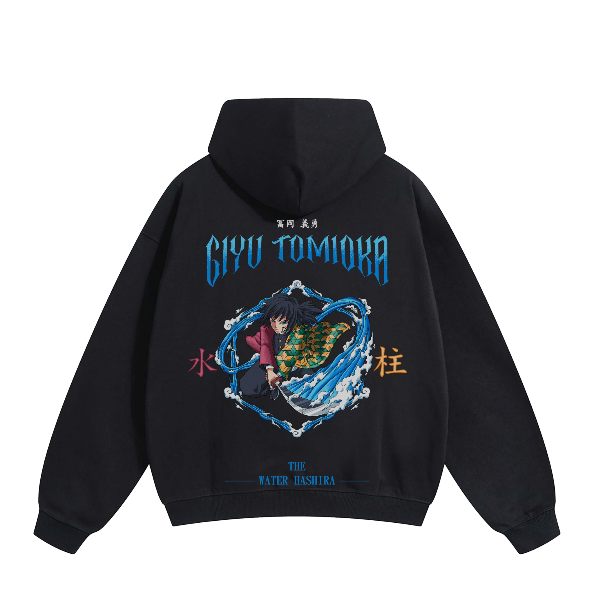 GIYU - THE WATER HASHIRA HOODIE anime