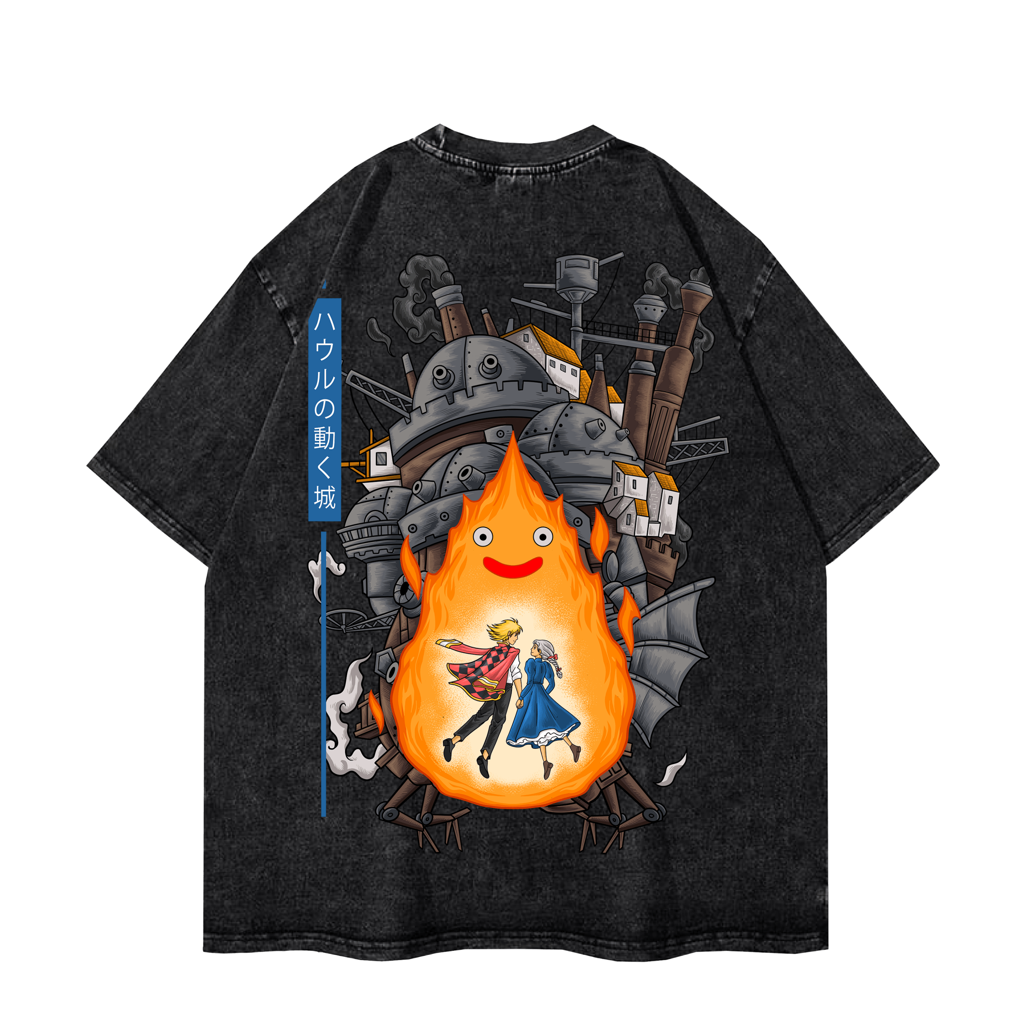 HOWL'S MOVING CASTLE VINTAGE TEE anime