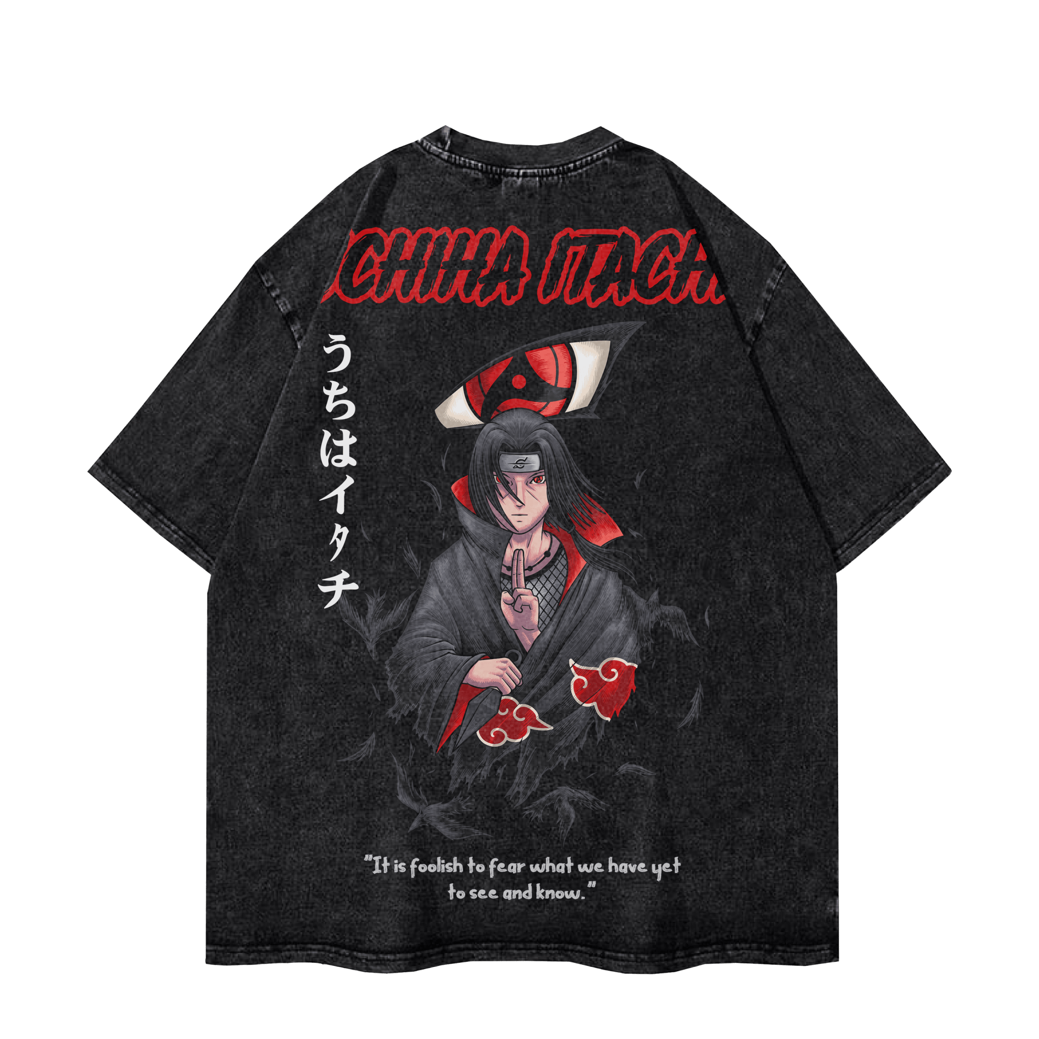 ITACHI VINTAGE TEE anime