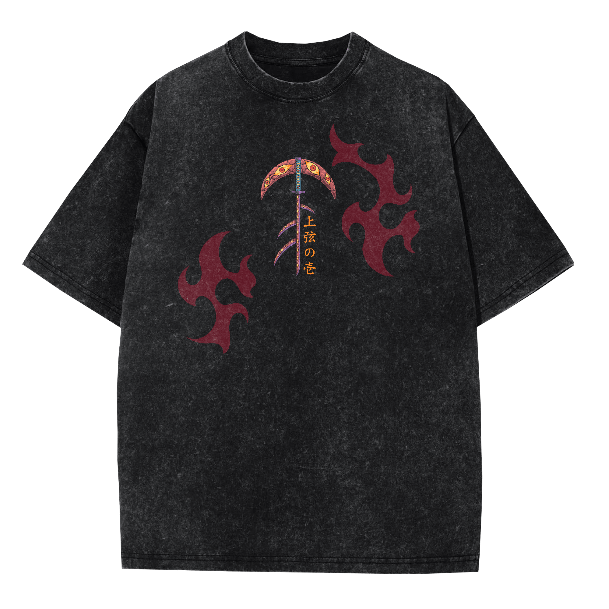 KOKUSHIBO: SIX-EYED SOVEREIGN VINTAGE TEE anime