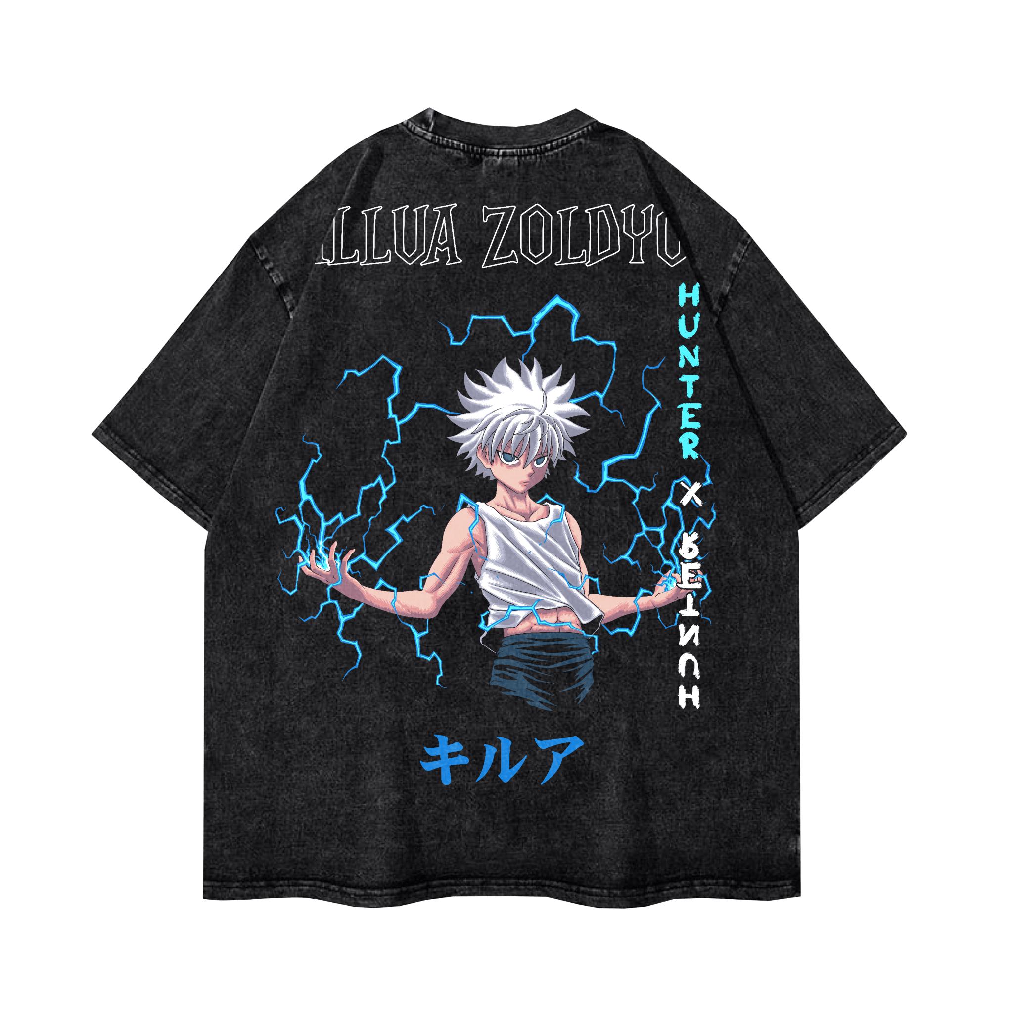 KILLUA "LIGHTNING" VINTAGE TEE anime