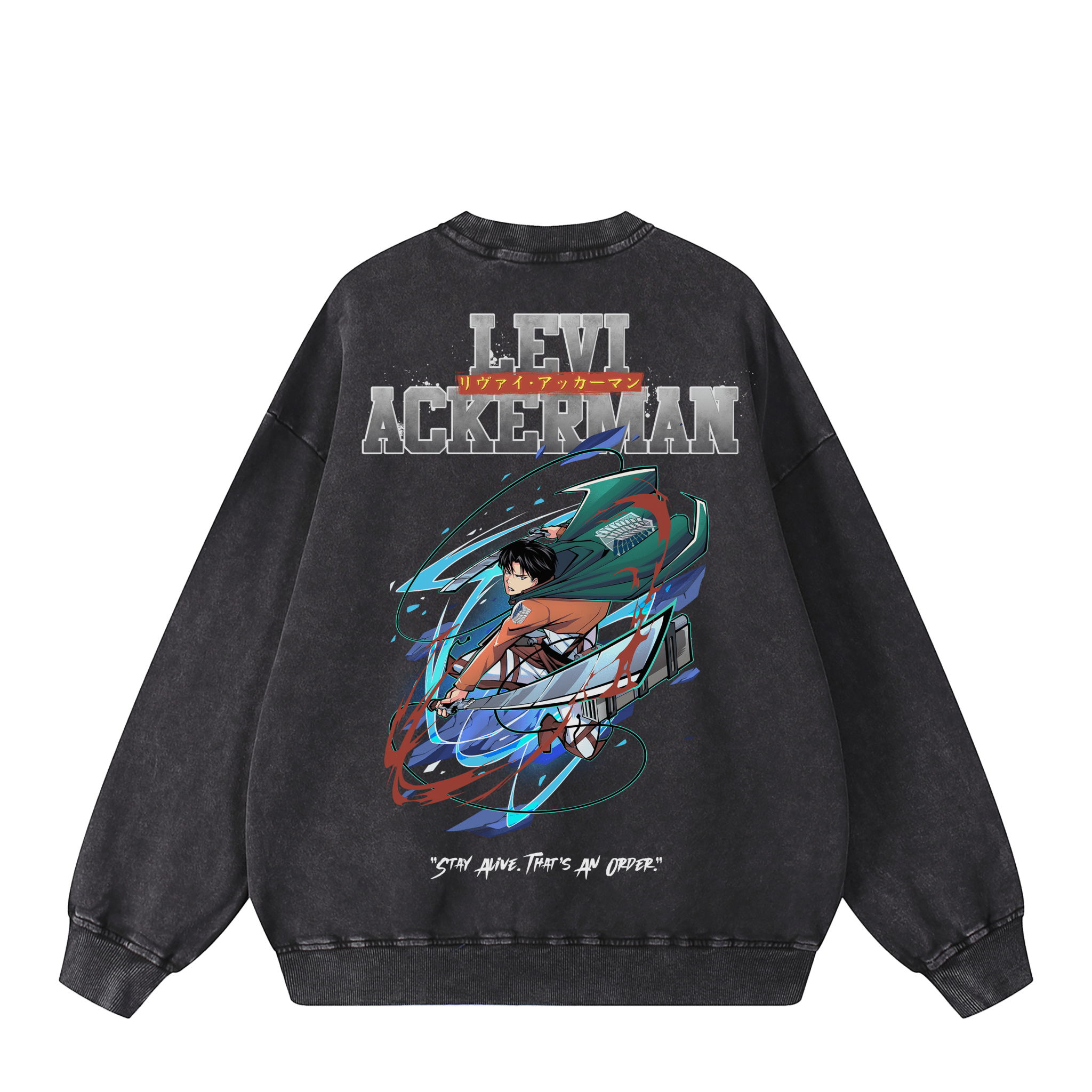LEVI ACKERMAN SWEATSHIRT anime