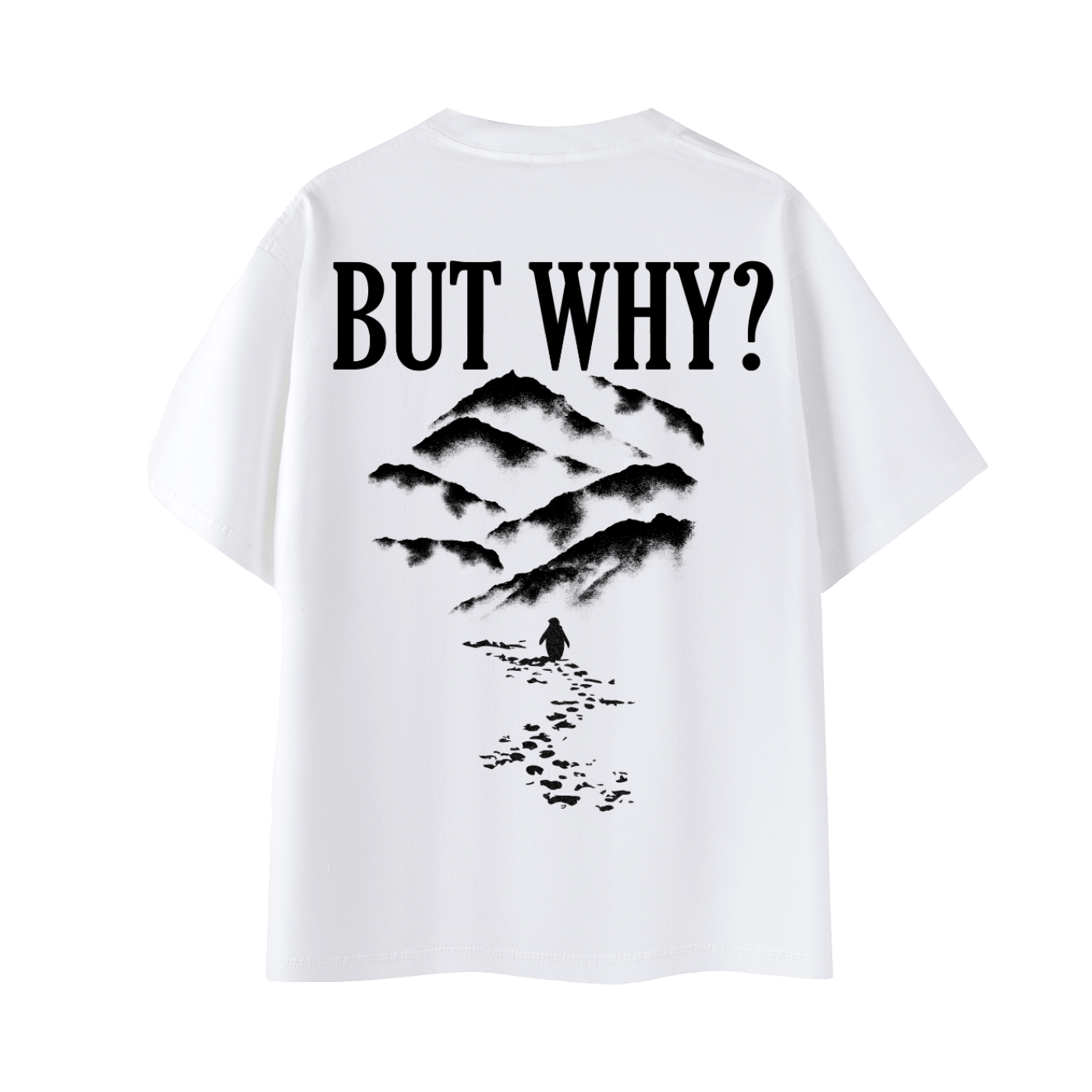 LONESOME PENGUIN T-SHIRT anime