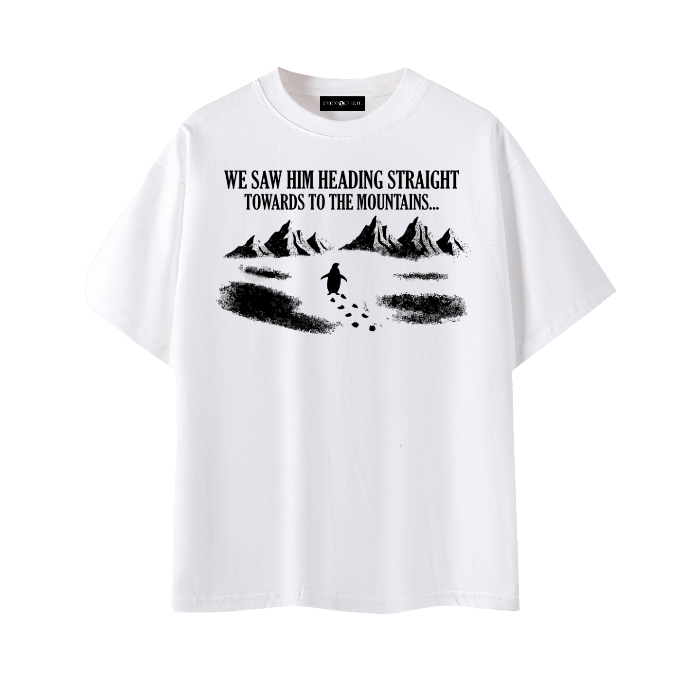 LONESOME PENGUIN T-SHIRT anime