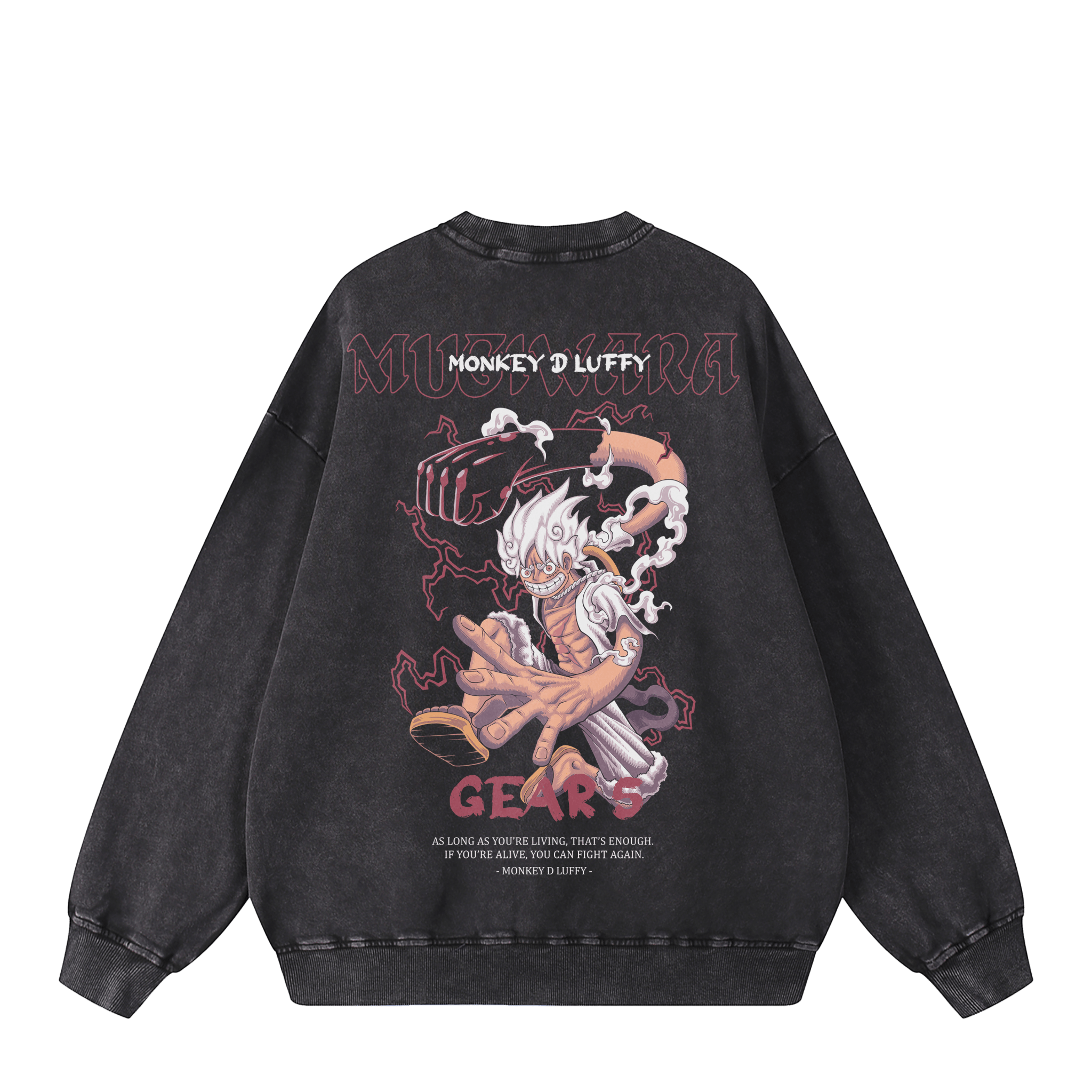 LUFFY GEAR 5 SWEATSHIRT anime