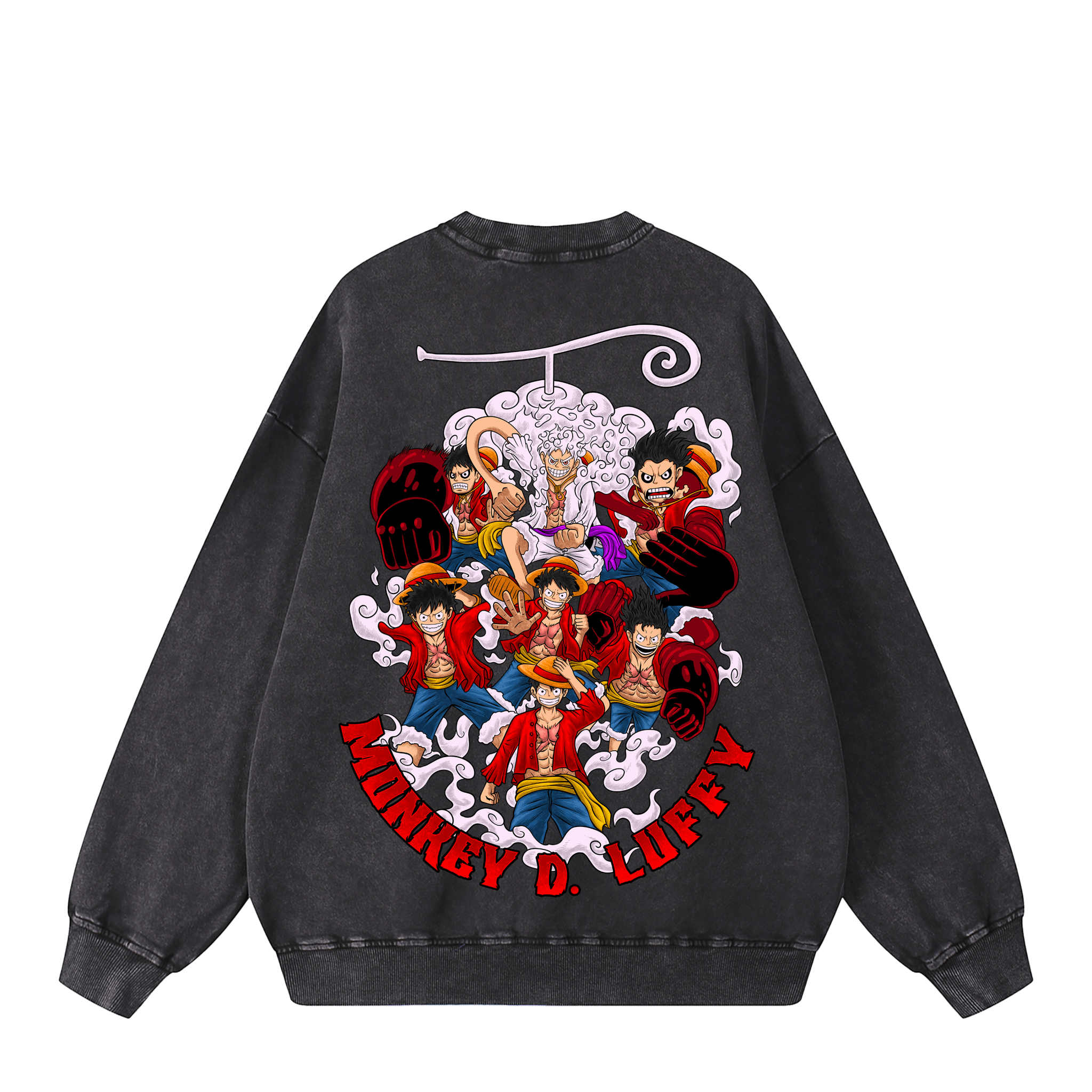 LUFFY EVOLUTION SWEATSHIRT anime