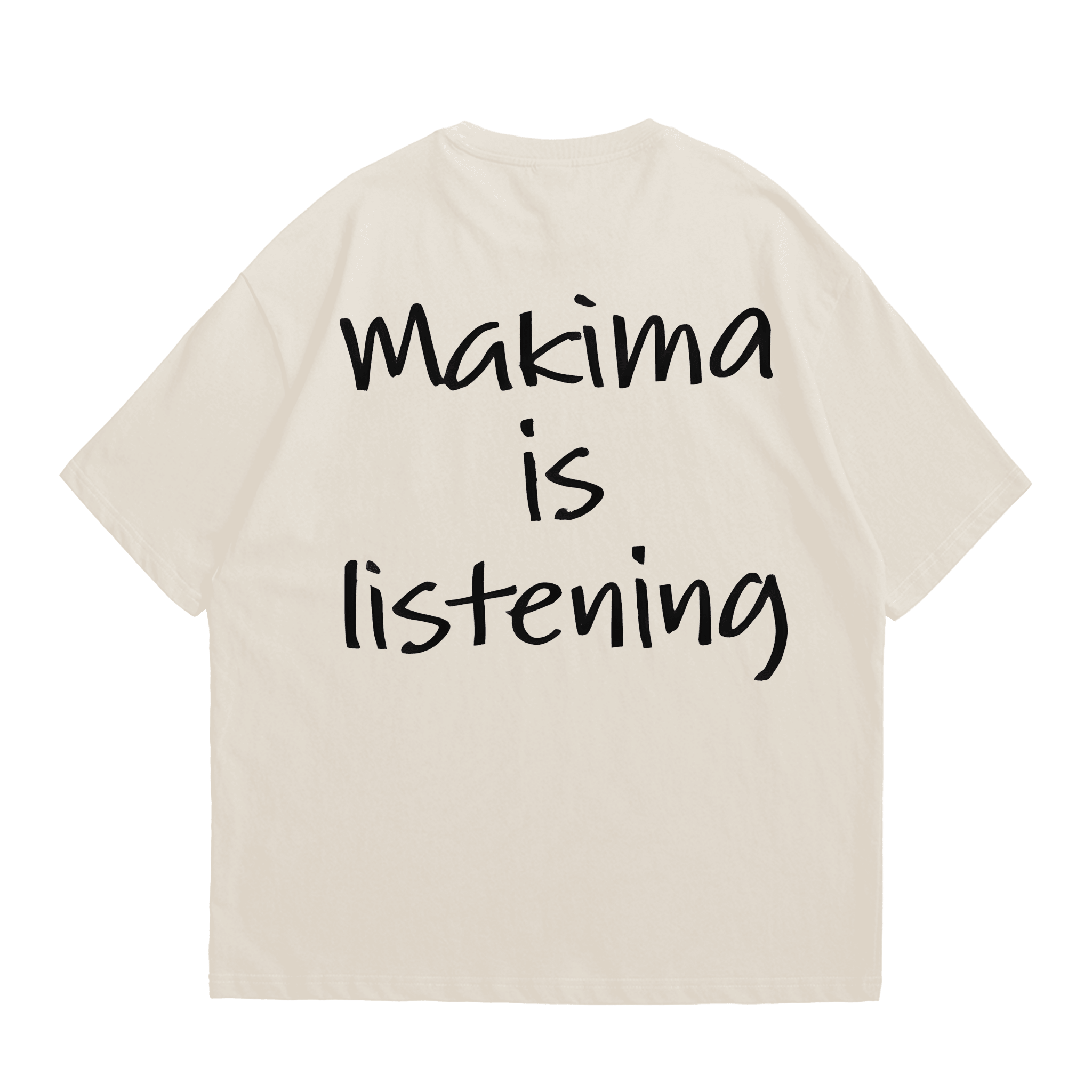'MAKIMA IS LISTENING' TEE anime