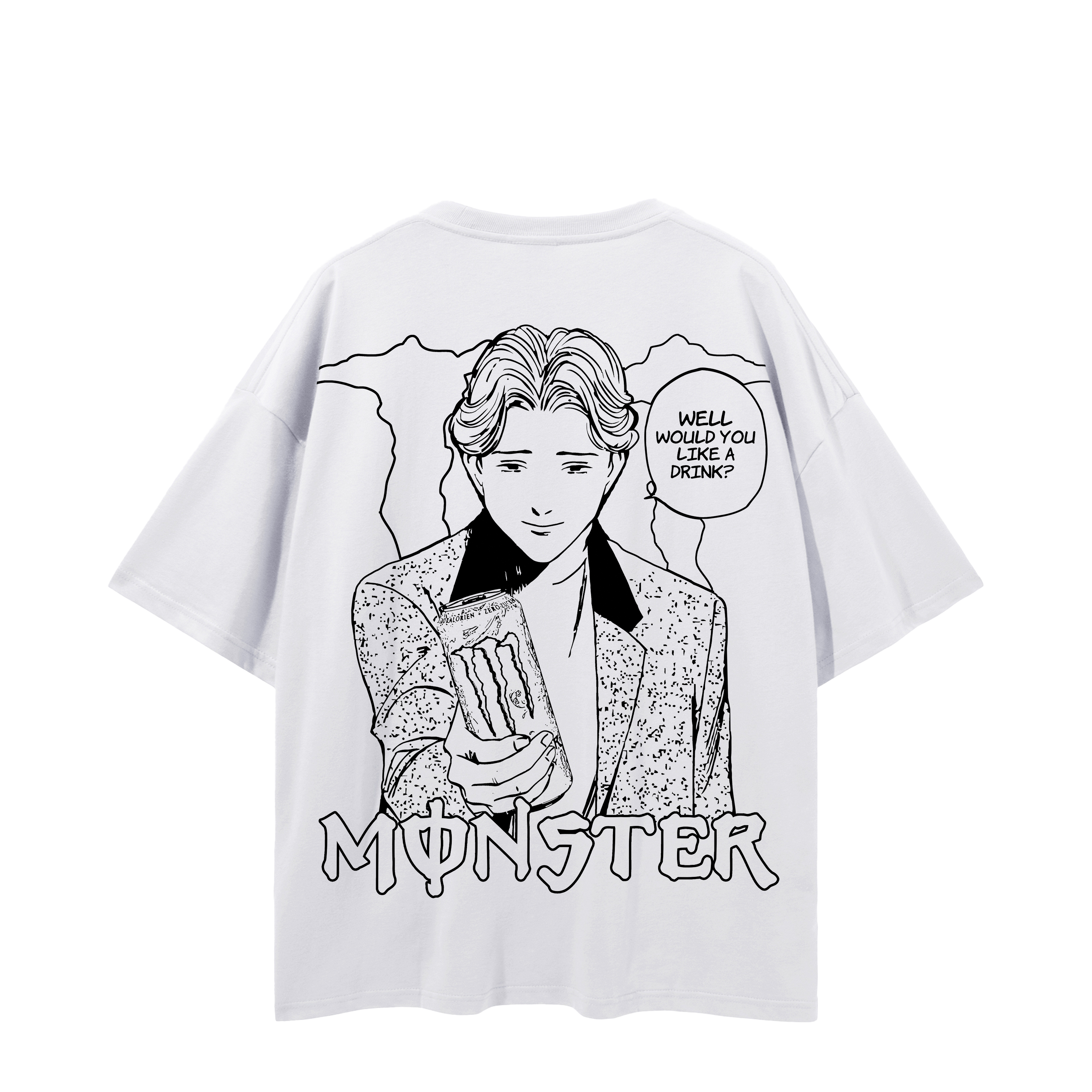 White Monster T-Shirt