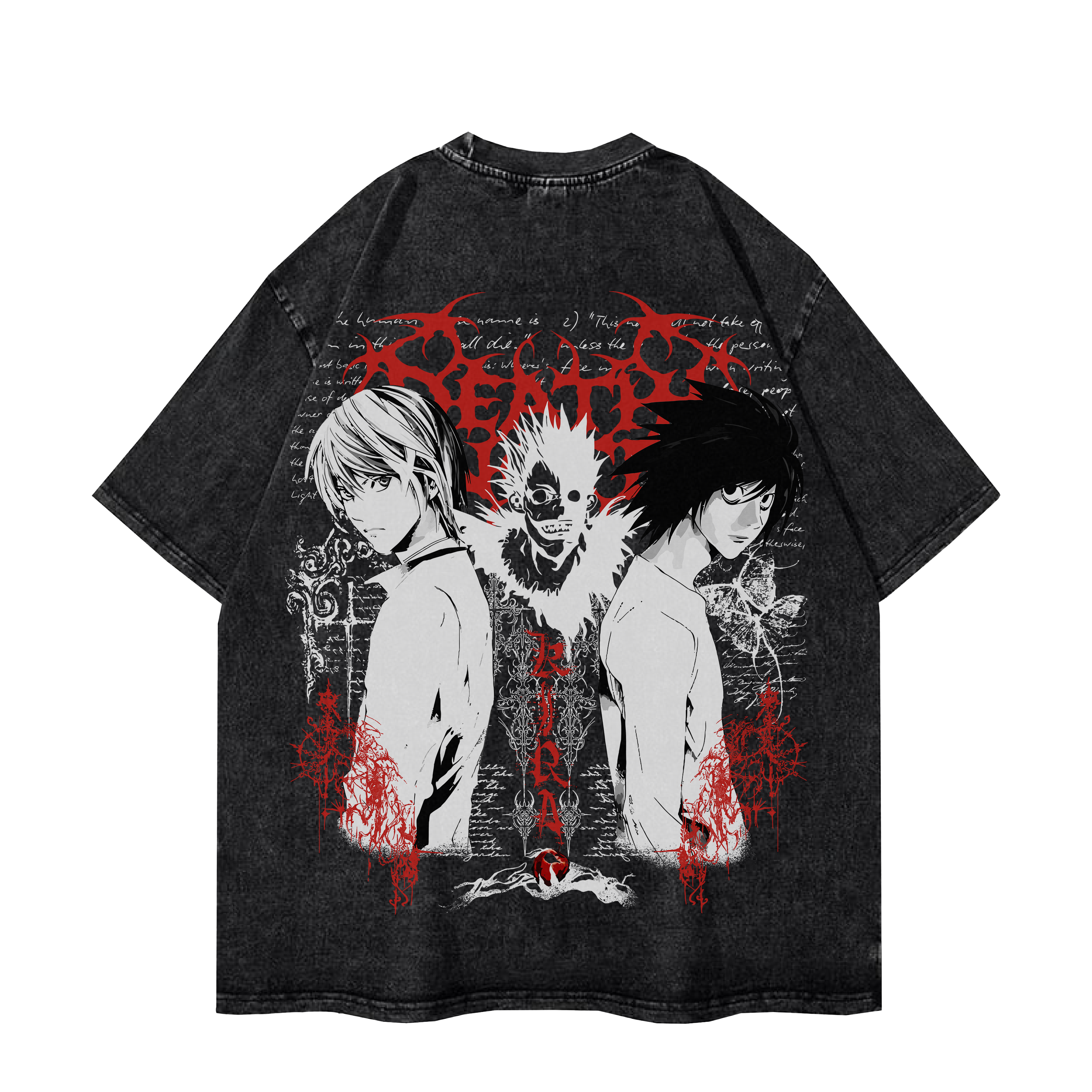DEATH NOTE BLACK VINTAGE TEE
