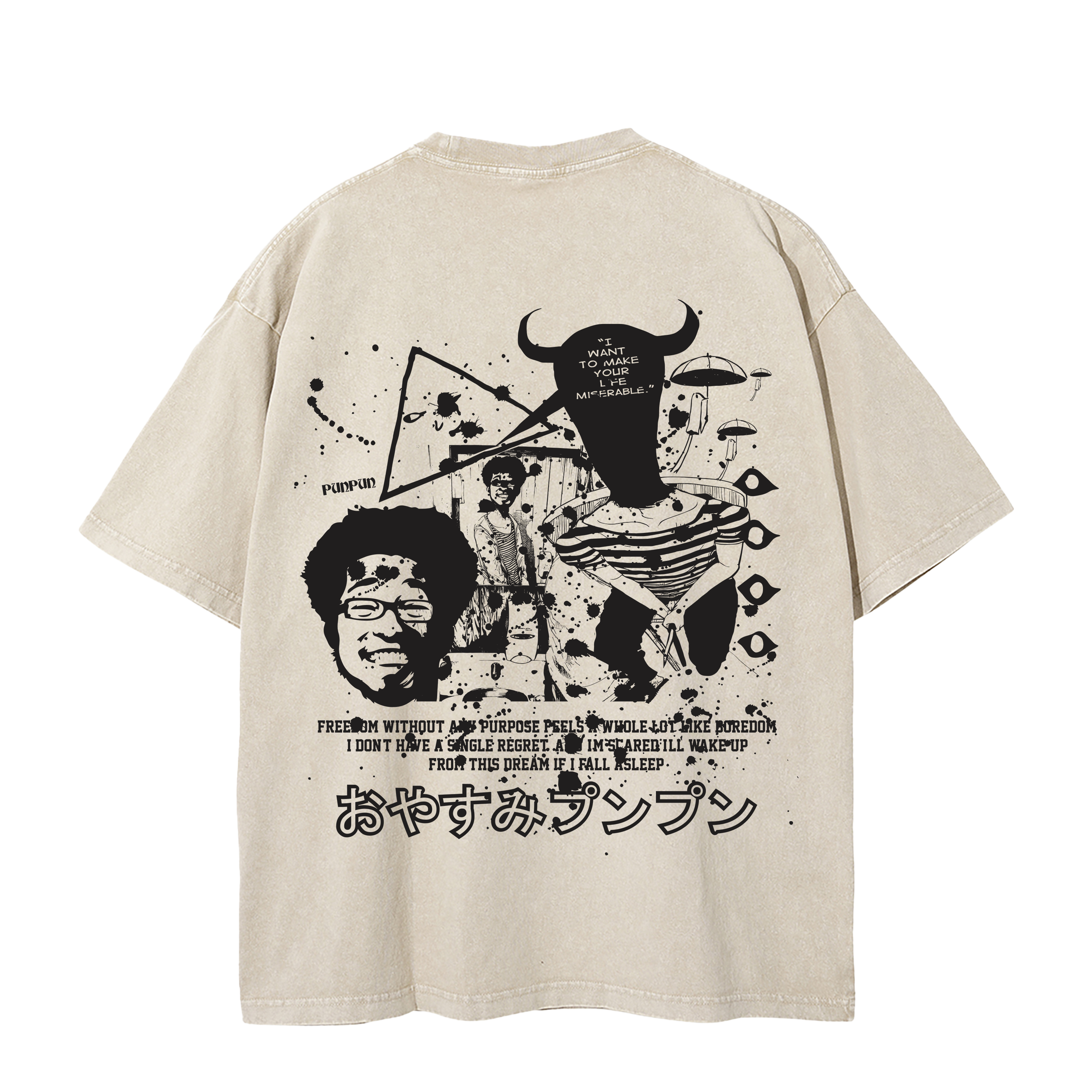 PUNPUN VINTAGE MANGA TEE
