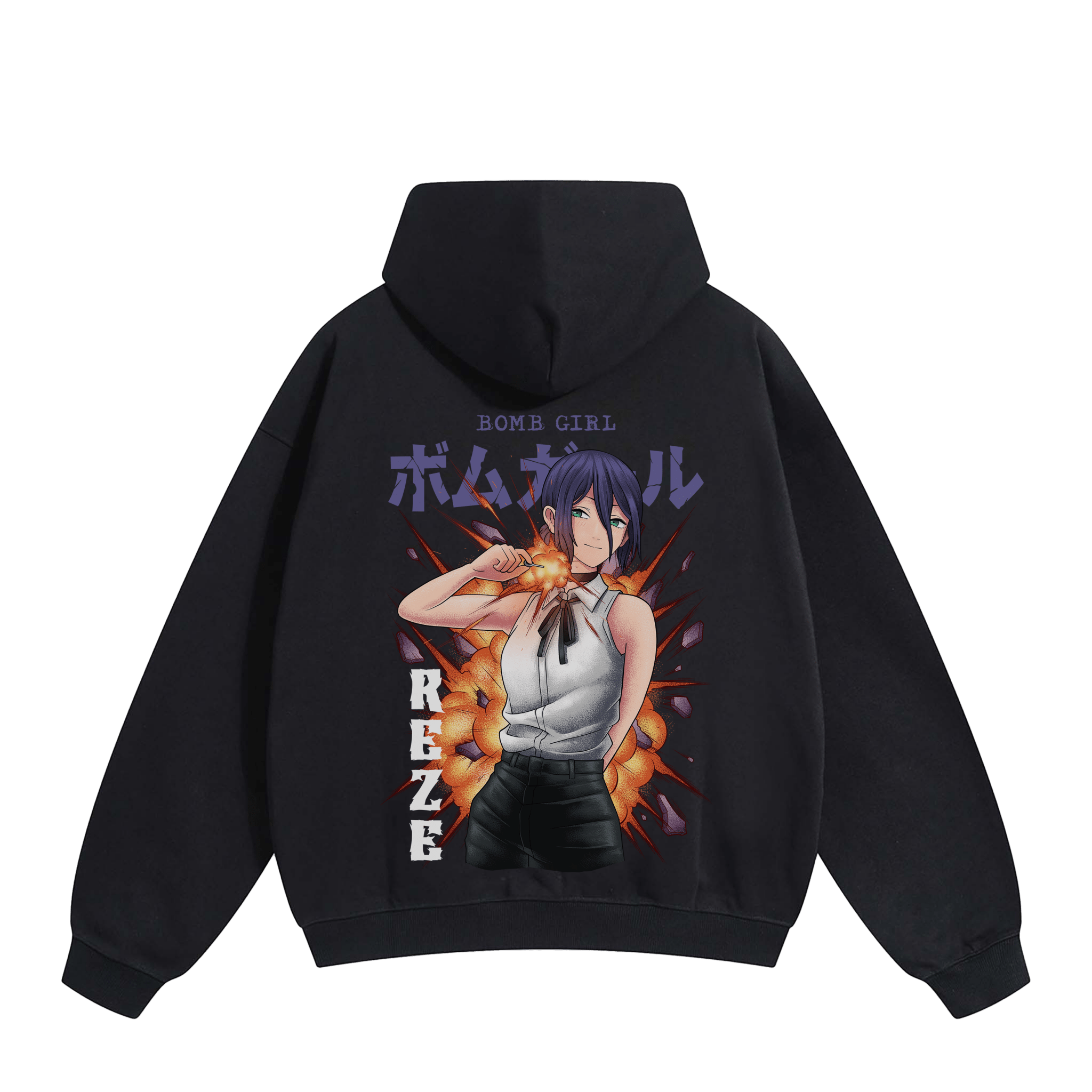 REZE BOMB GIRL HOODIE anime