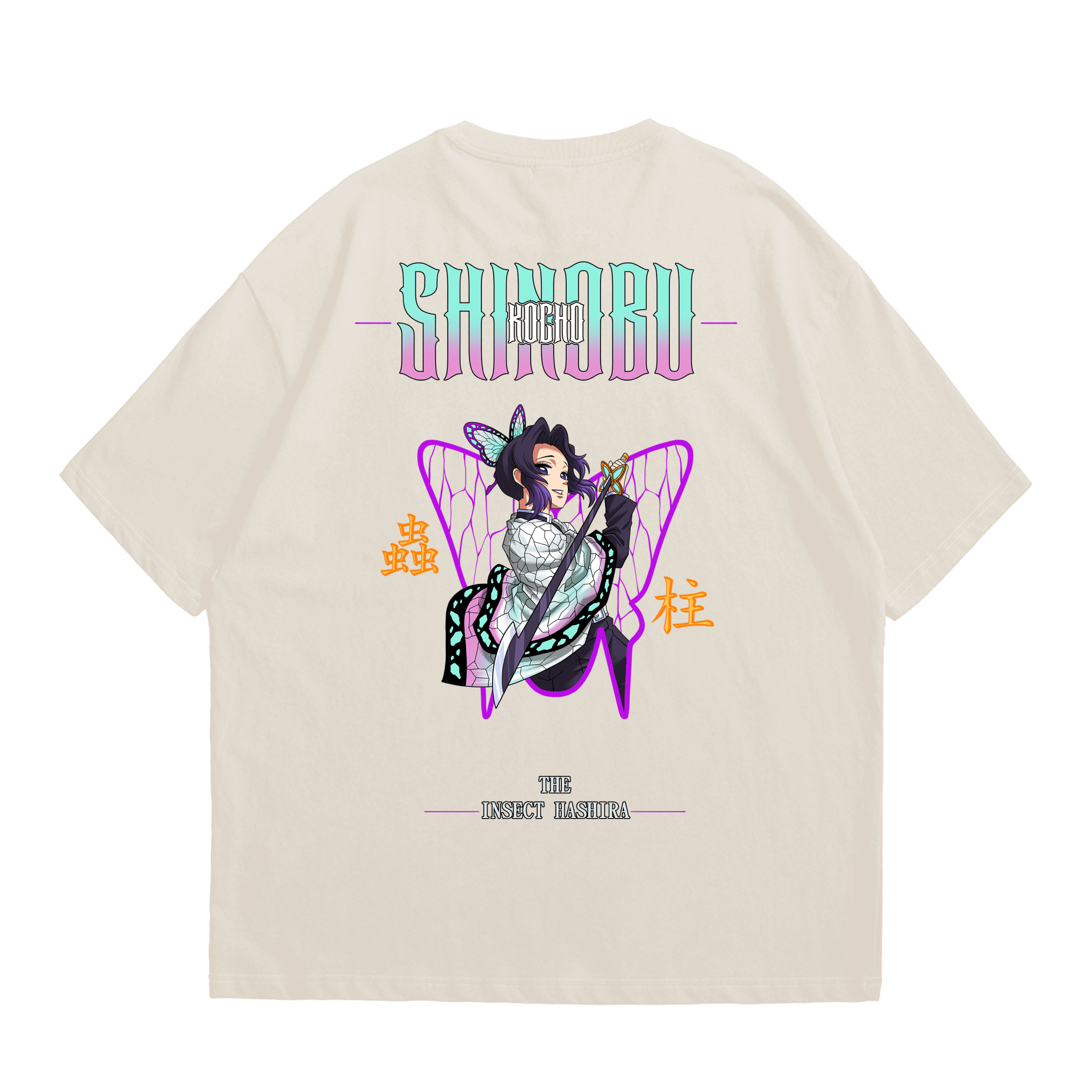 SHINOBU - THE INSECT HASHIRA T-SHIRT anime
