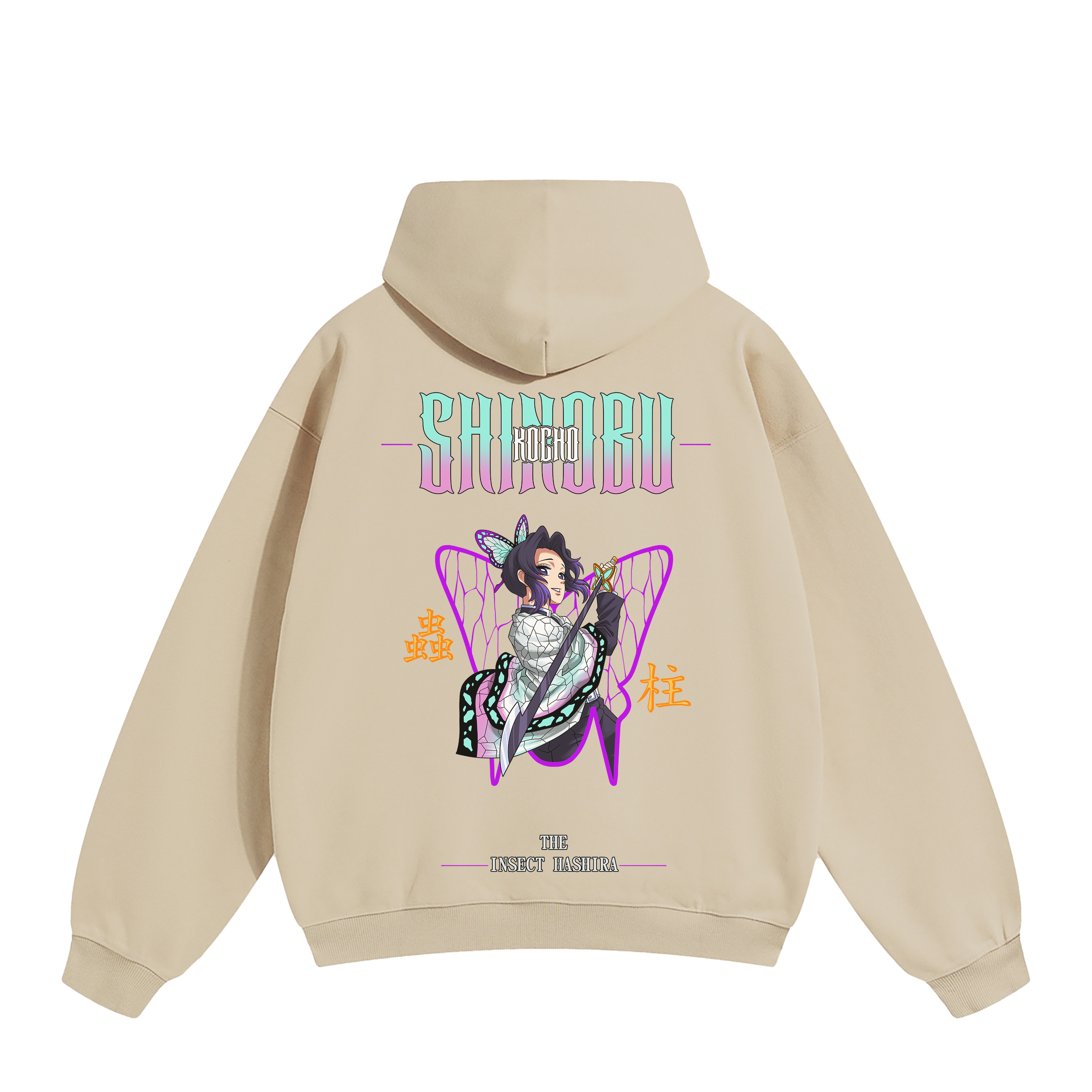 SHINOBU - THE INSECT HASHIRA HOODIE