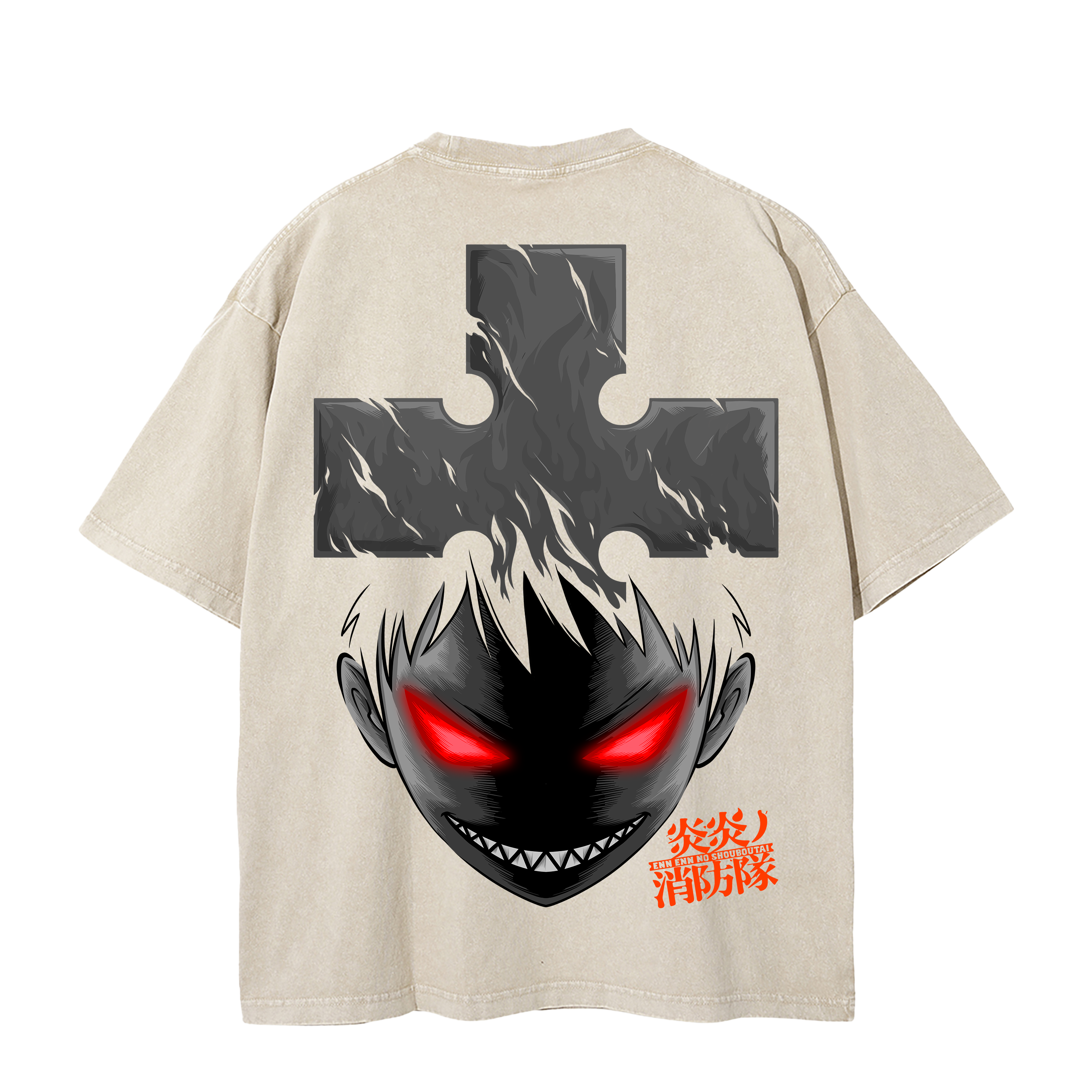 SHINRA VINTAGE TEE - APRICOT