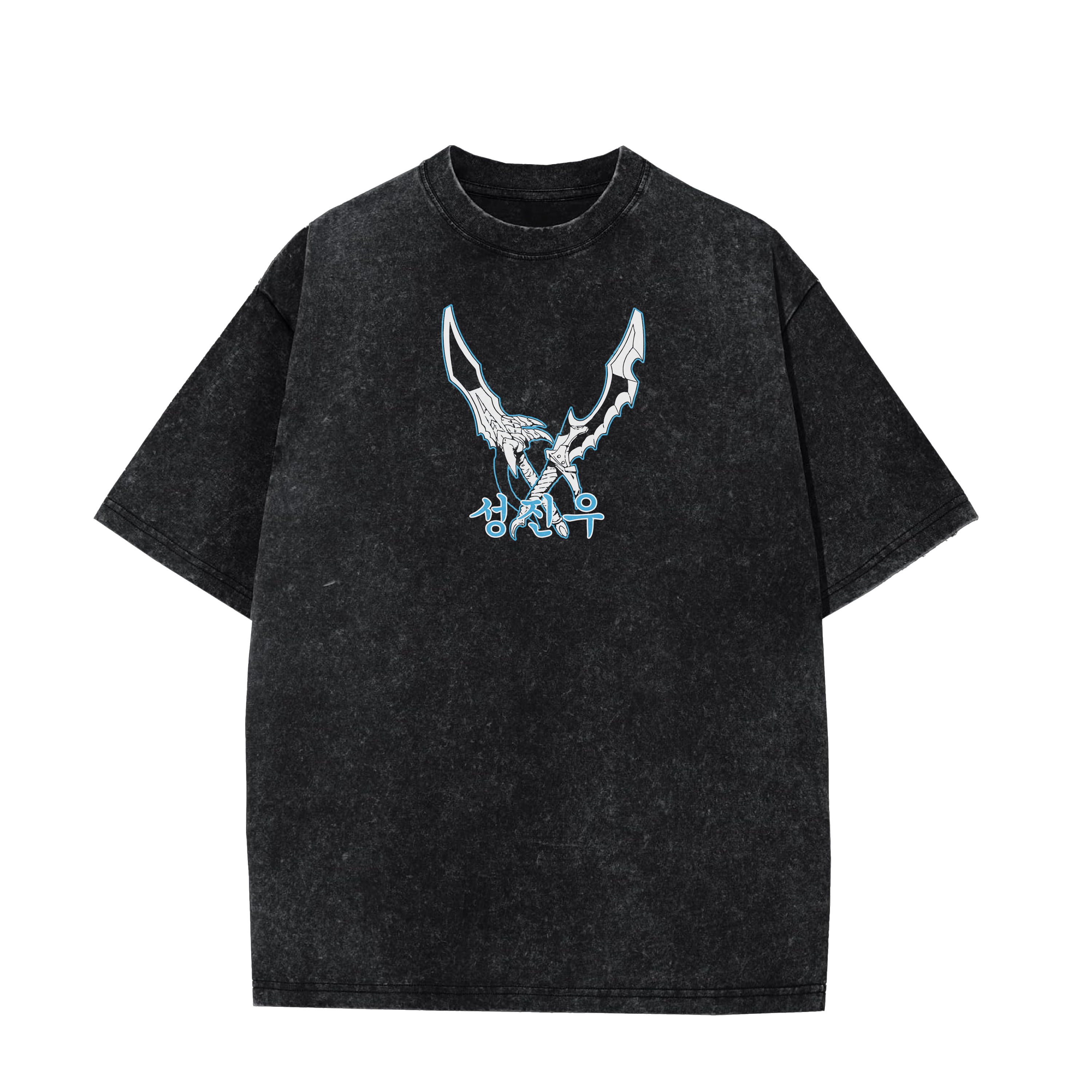 SUNG JINWOO "SHADOW MONARCH" VINTAGE TEE