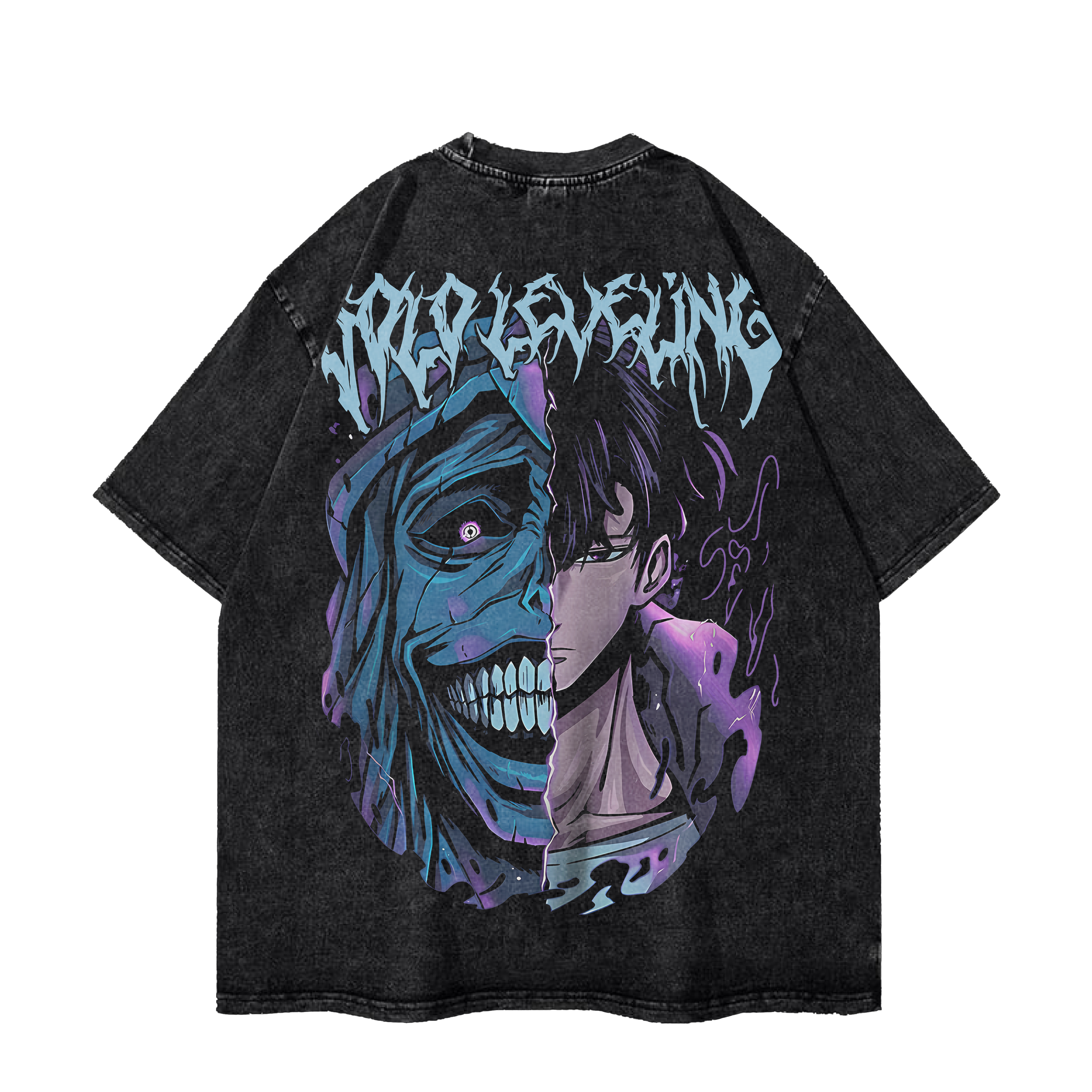 SOLO LEVELING "SHADOW SPLIT" VINTAGE TEE