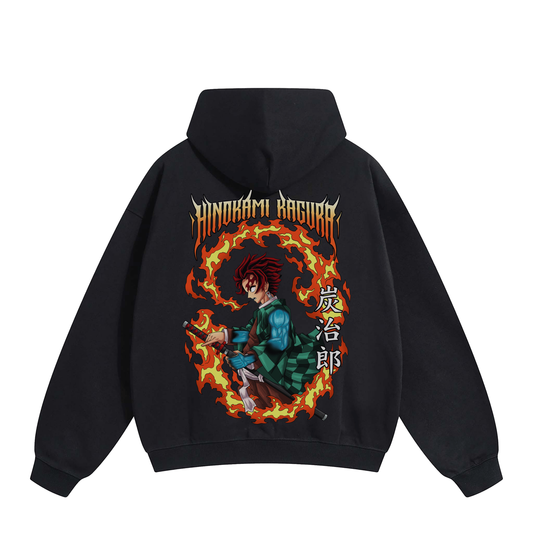 Demon Slayer Tanjiro Sun-Breather's Legacy Anime Hoodie | Yeager Apparel anime