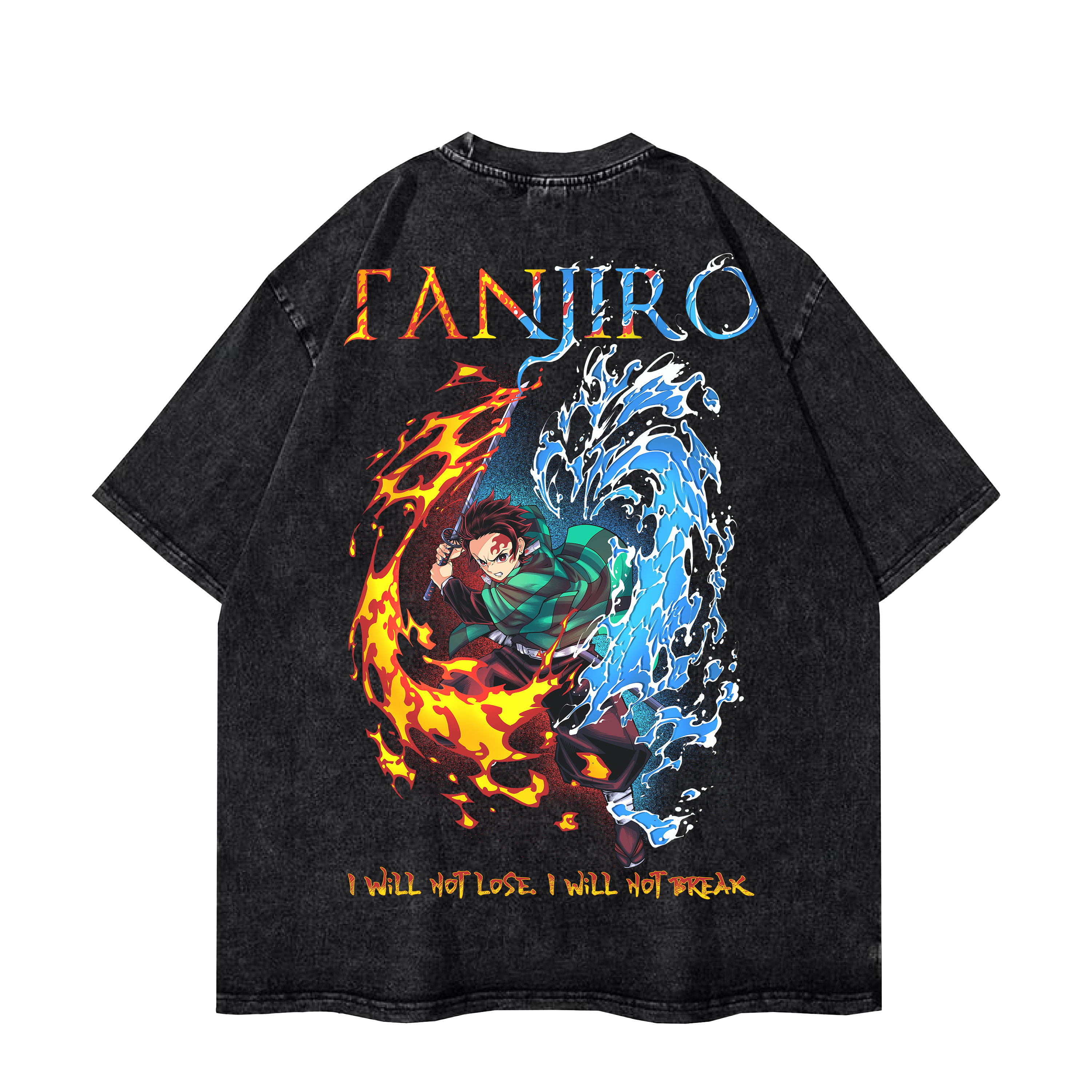 TANJIRO SPLIT VINTAGE TEE