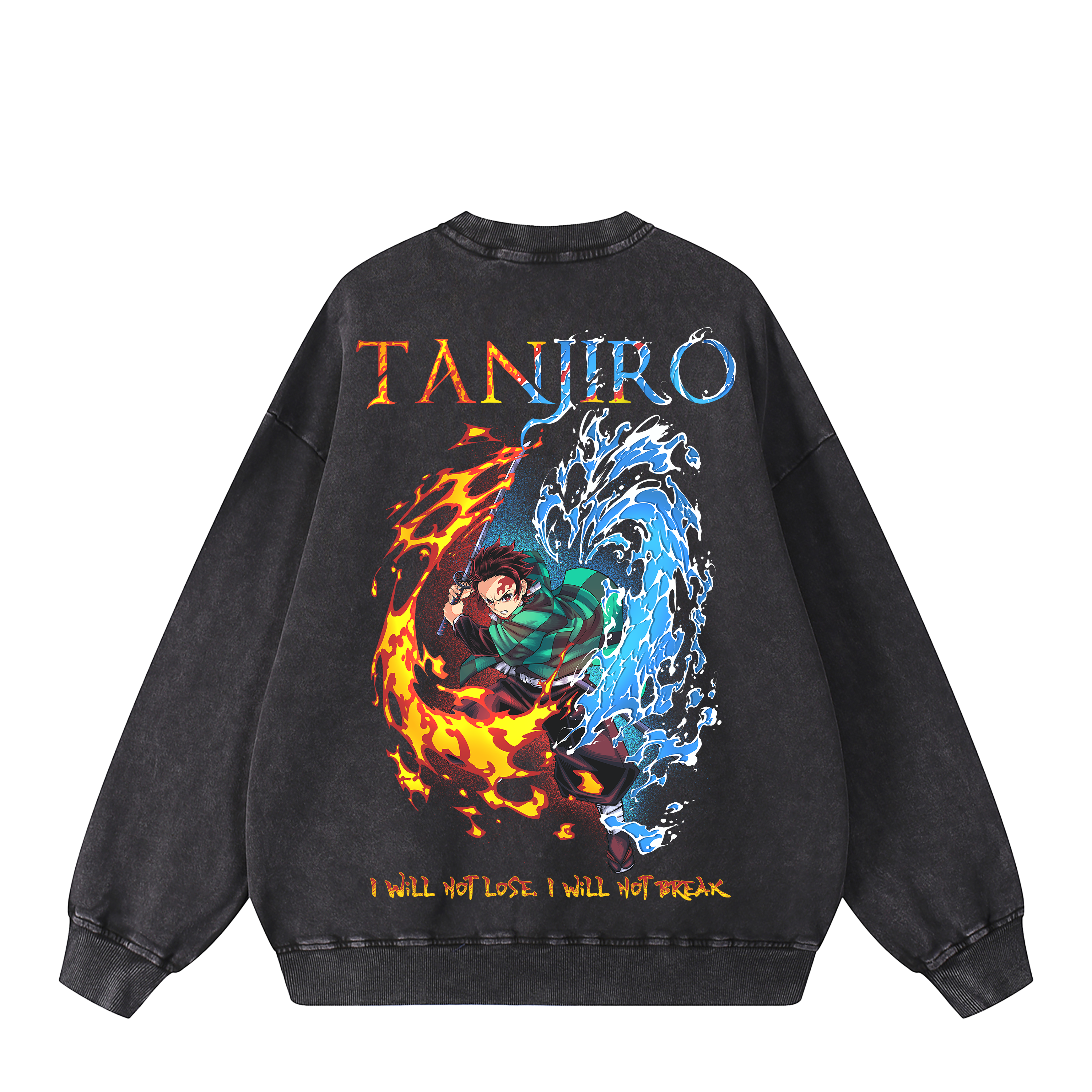 TANJIRO SPLIT SWEATSHIRT