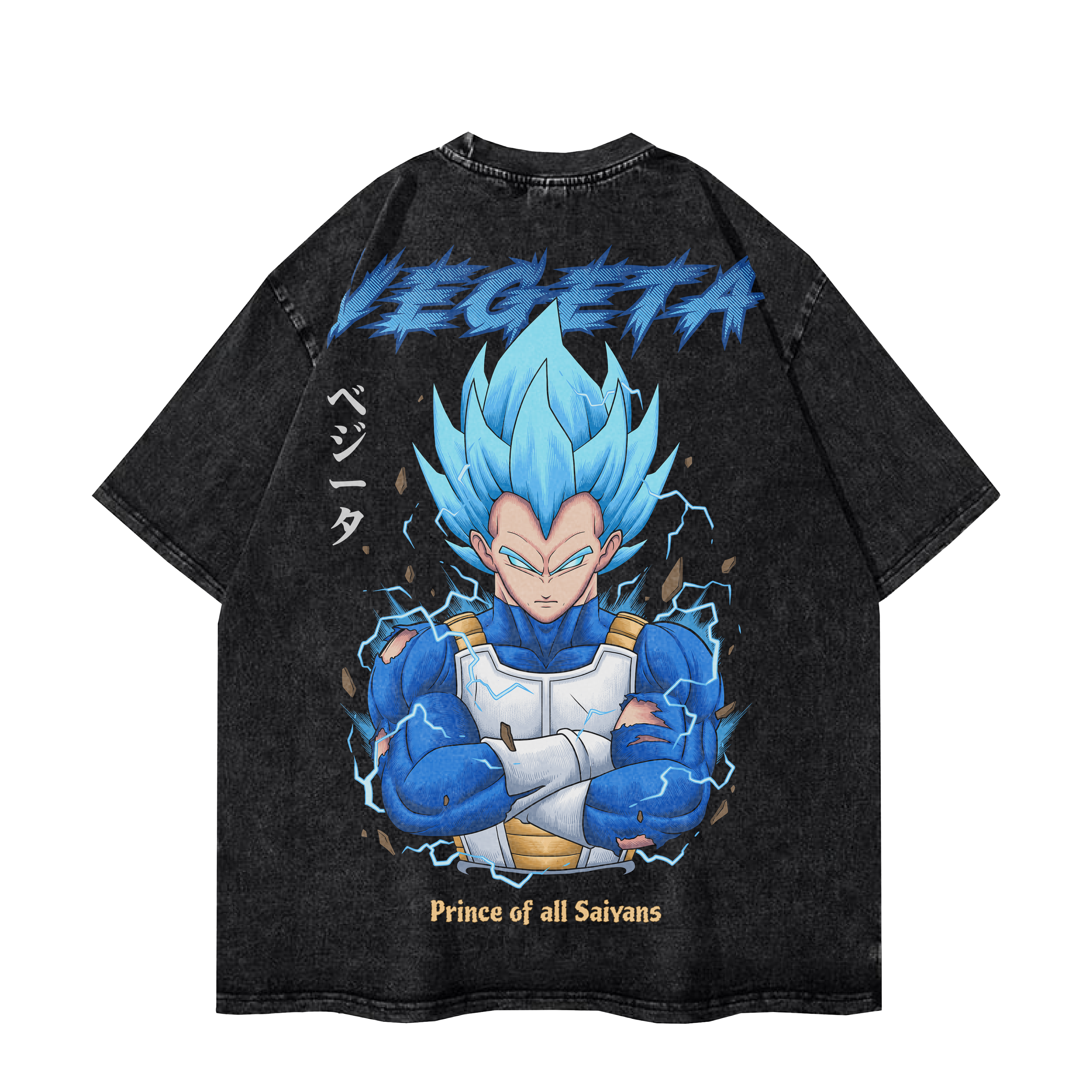 PRINCE VEGETA VINTAGE TEE