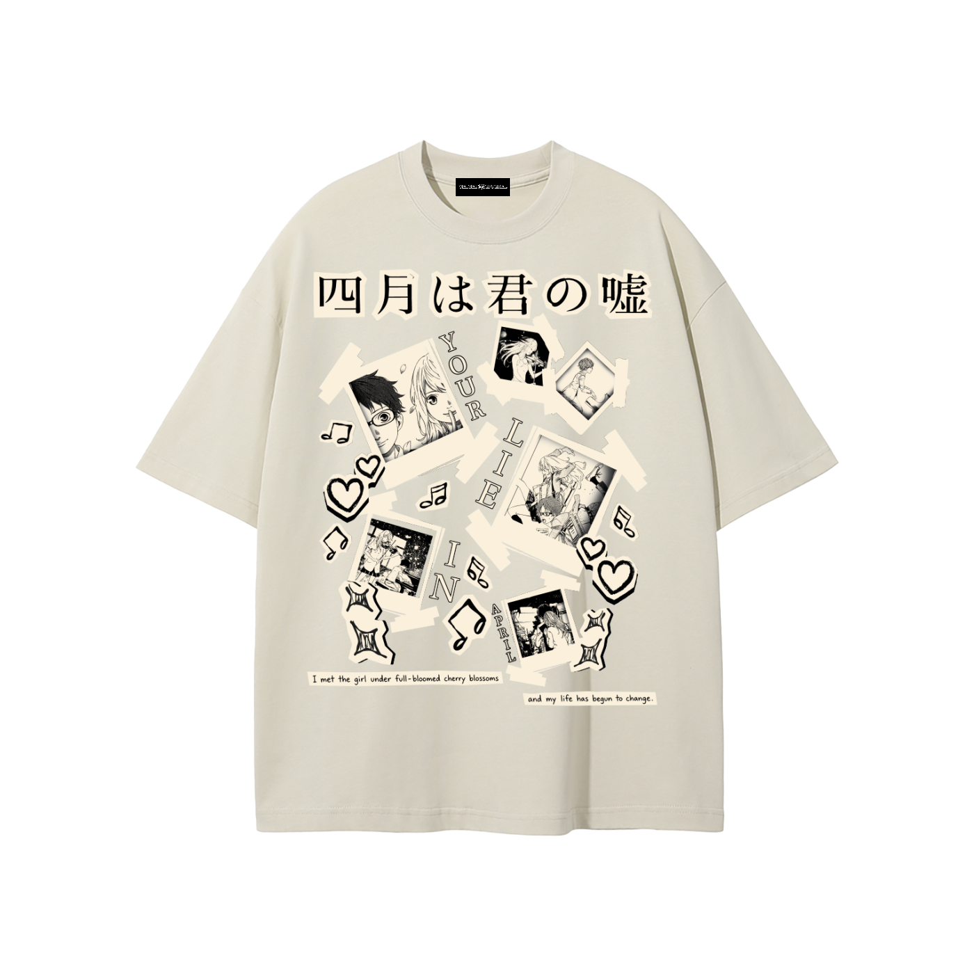 Fragments of April Memory Tee | April Special