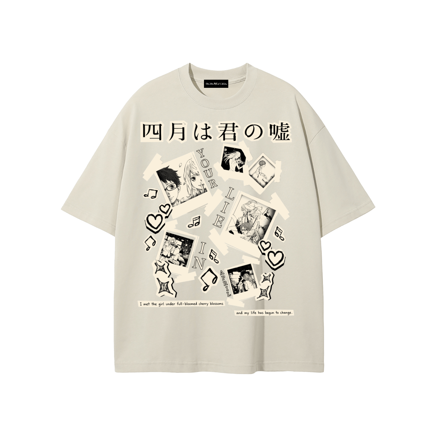 Fragments of April Memory Tee | April Special anime