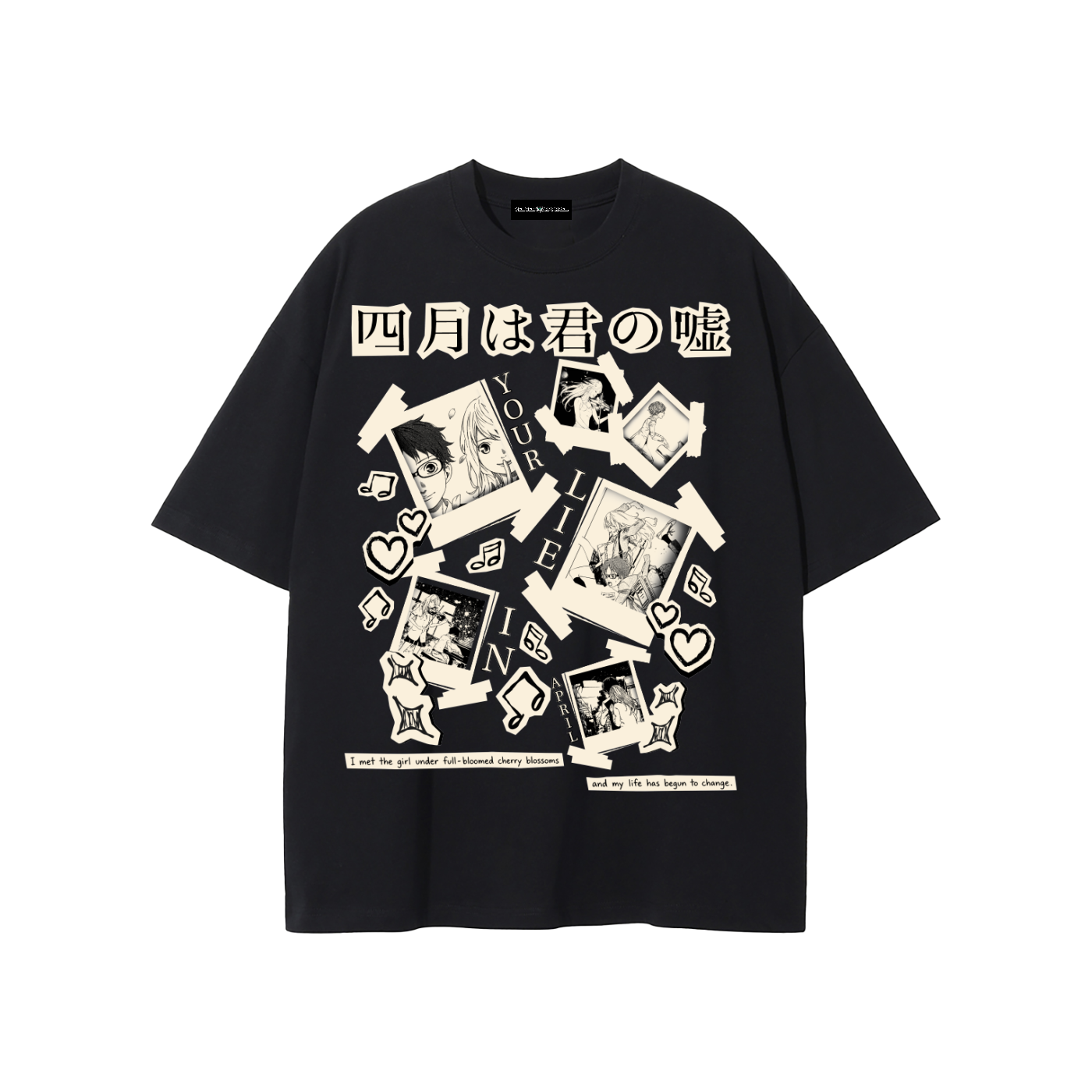 Fragments of April Memory Tee | April Special