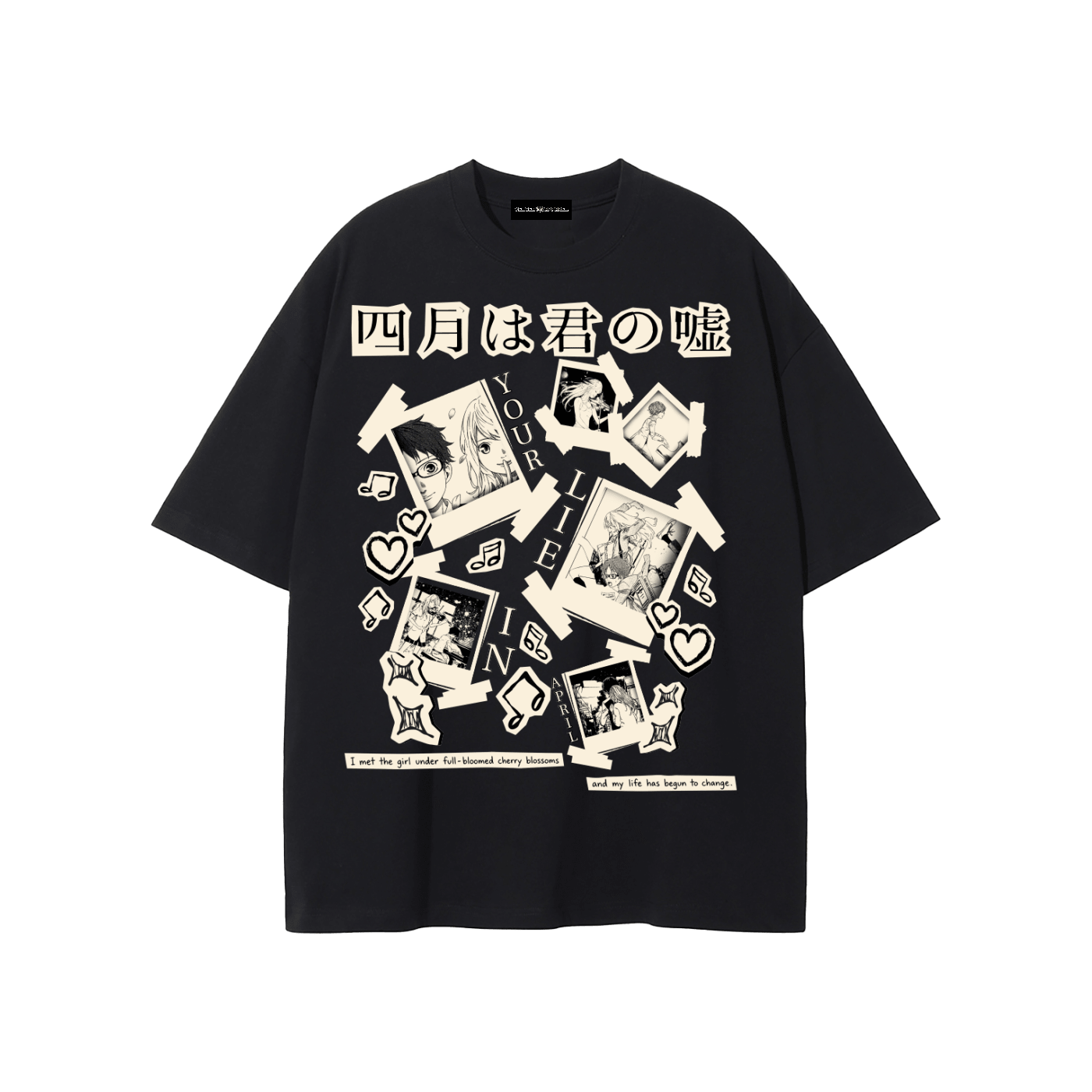 Fragments of April Memory Tee | April Special anime