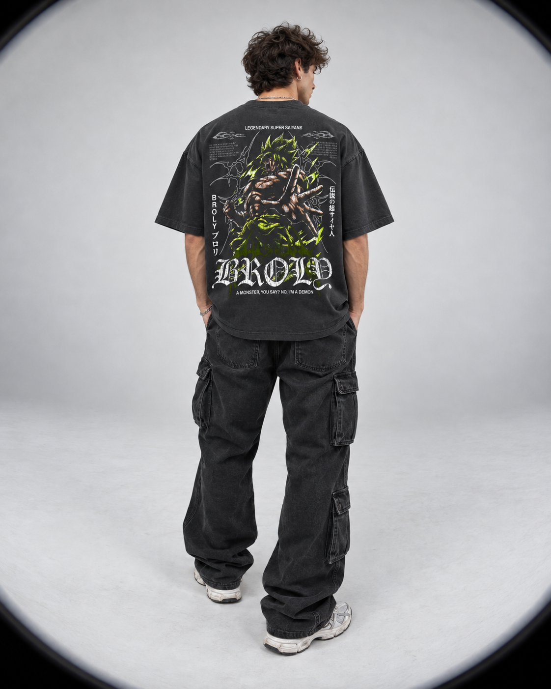 Broly Boxy Tee - Dragon Ball - back