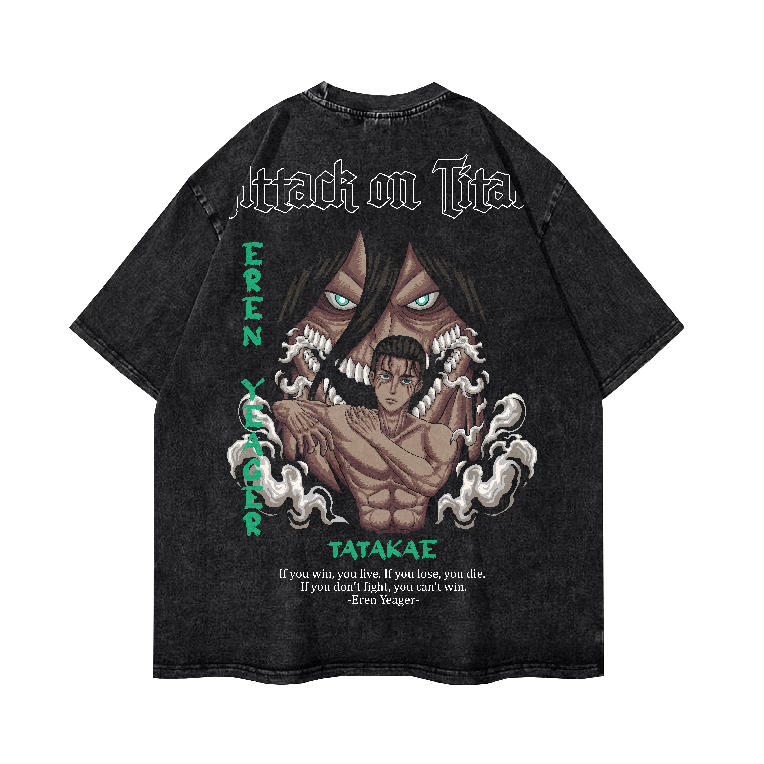 EREN YEAGER VINTAGE TEE