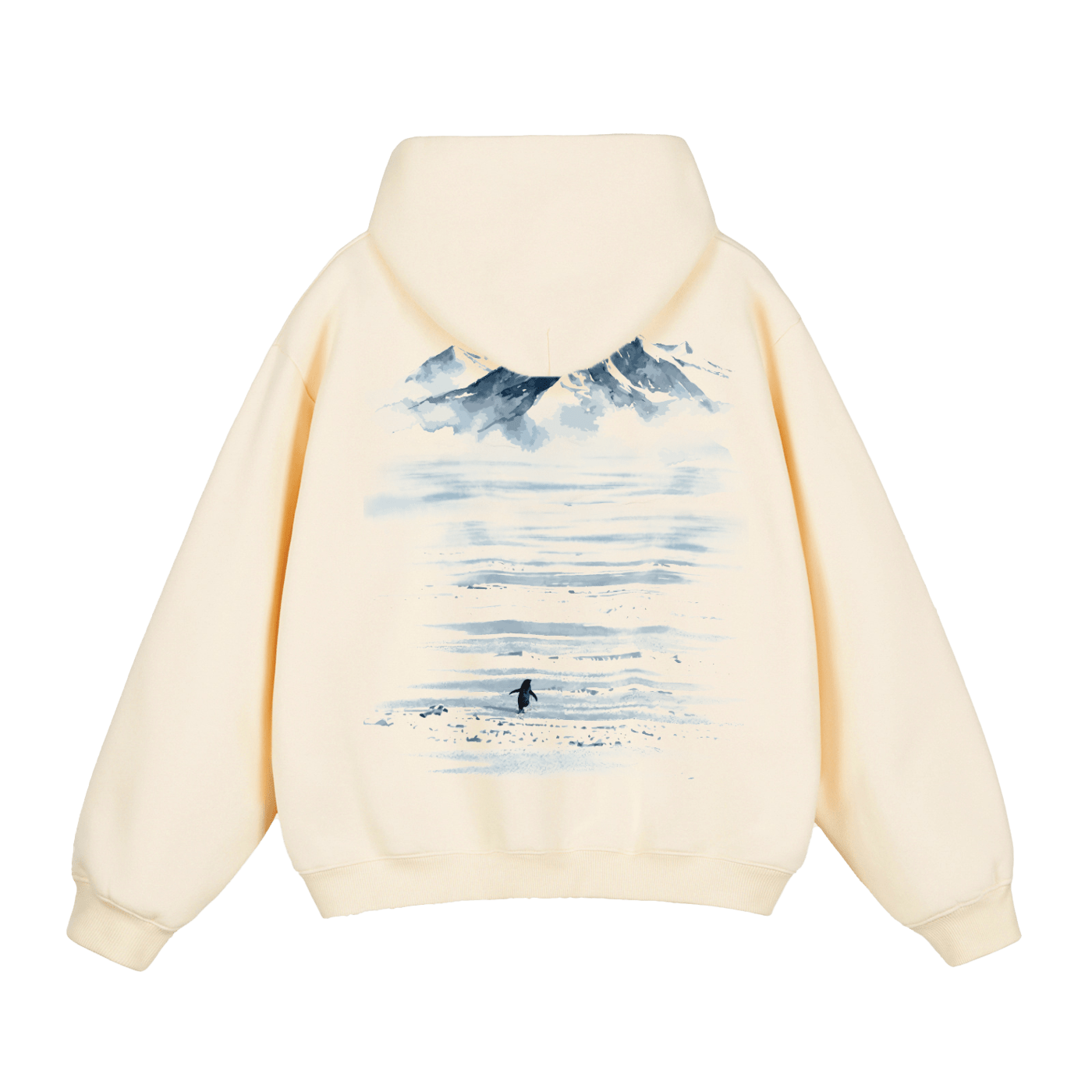 Toward The Mountains Penguin Hoodie anime