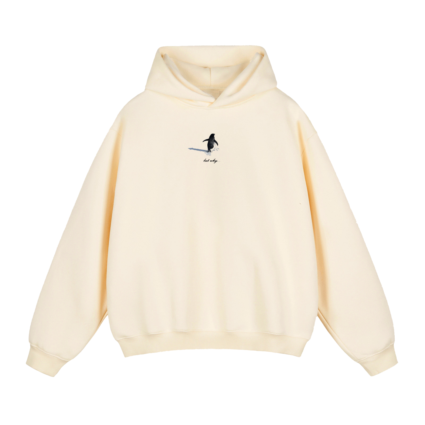 Toward The Mountains Penguin Hoodie