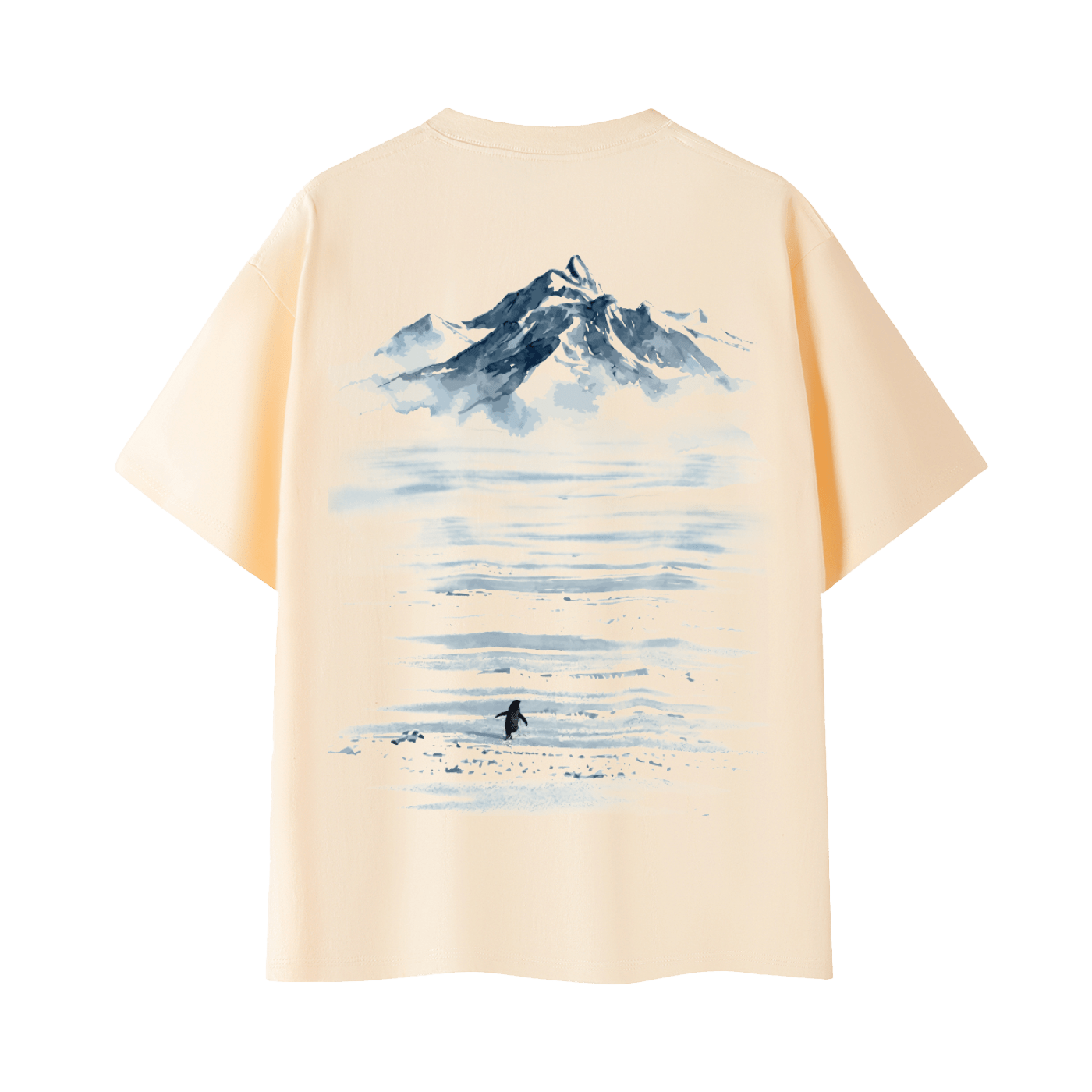 Toward The Mountains Penguin Tee anime