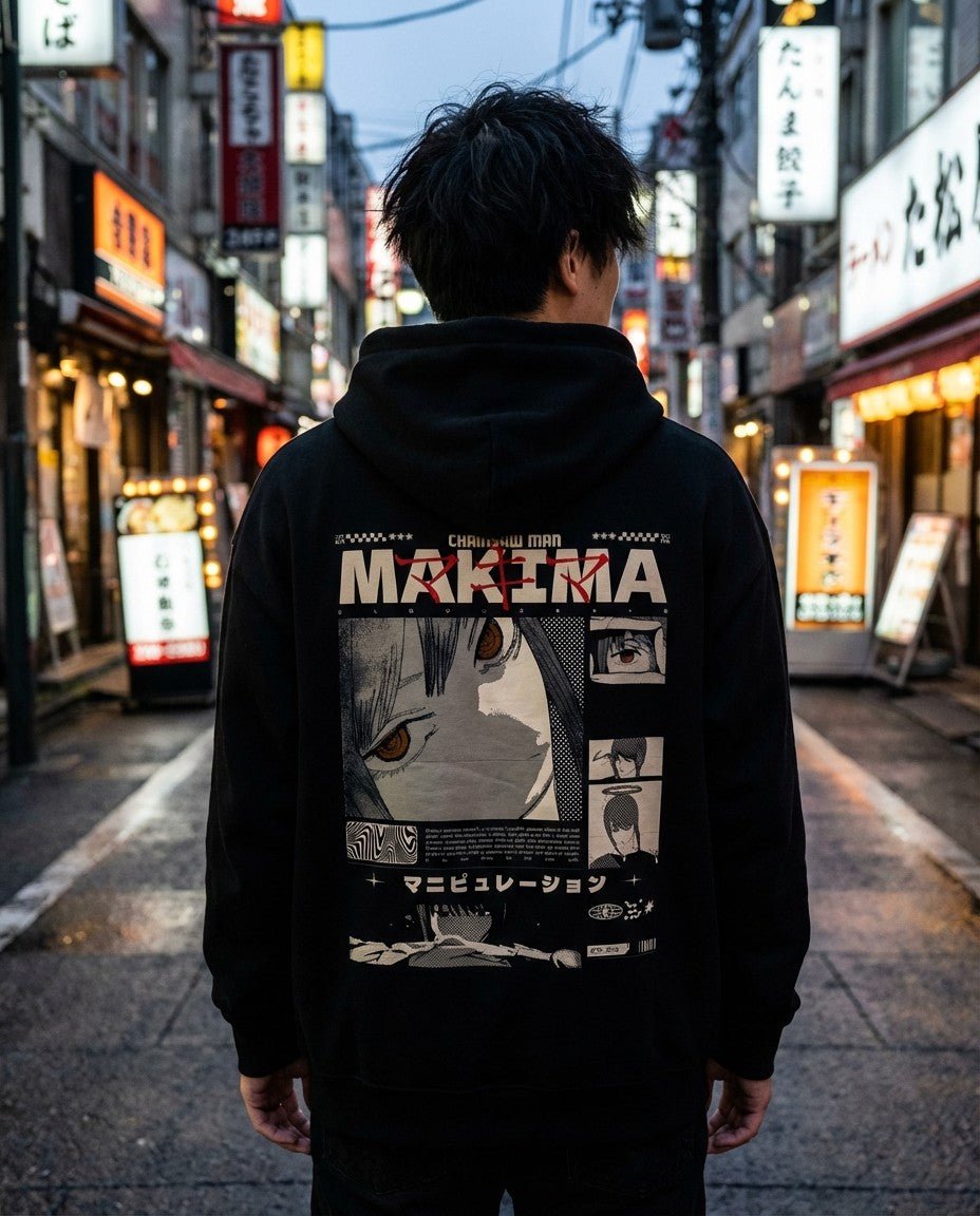 Chainsaw Man Makima Poster Anime Hoodie | Yeager Apparel anime